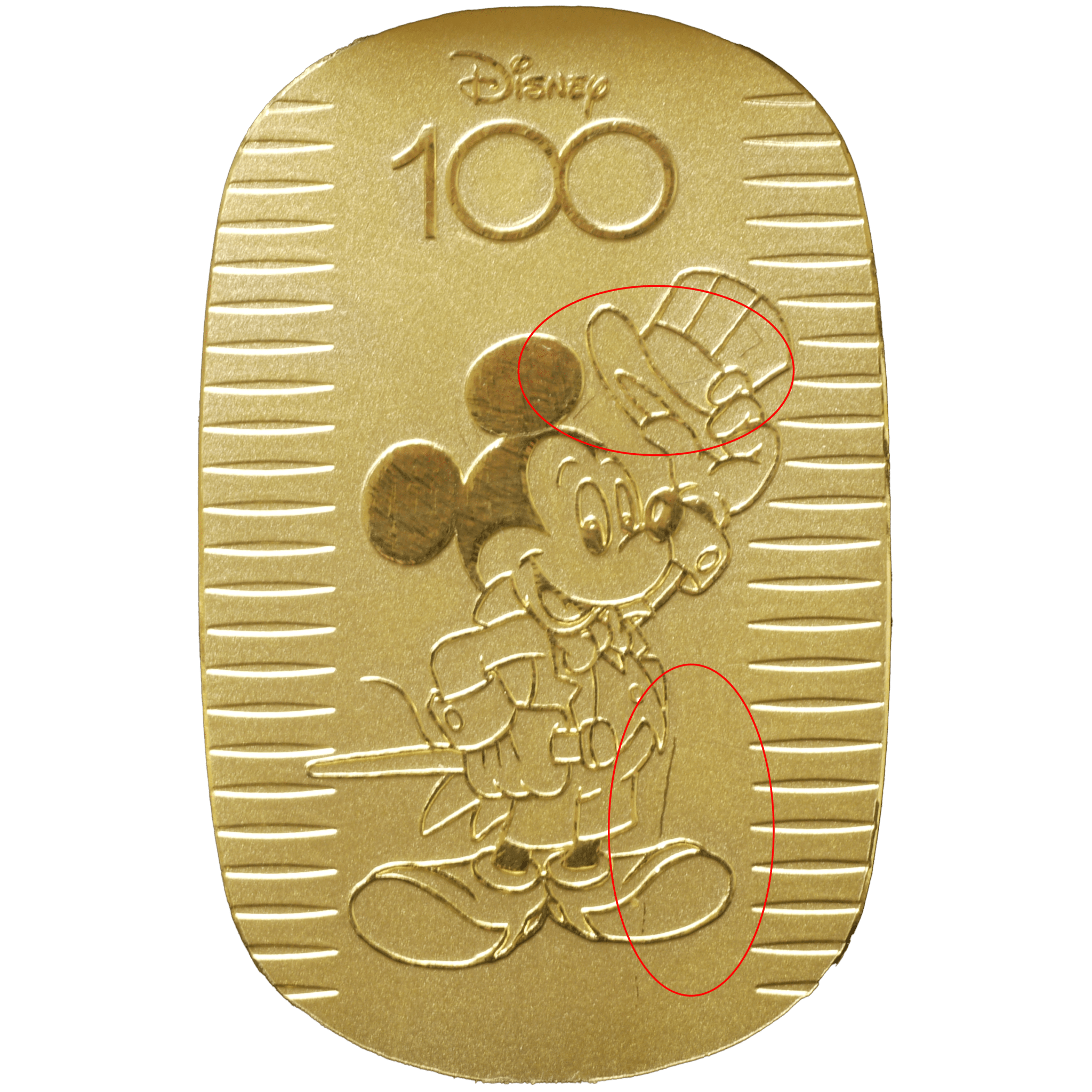 ディズニー 純金小判 ミッキーマウス ディズニー100周年 - NJ BUYER'S MARKETPLACE