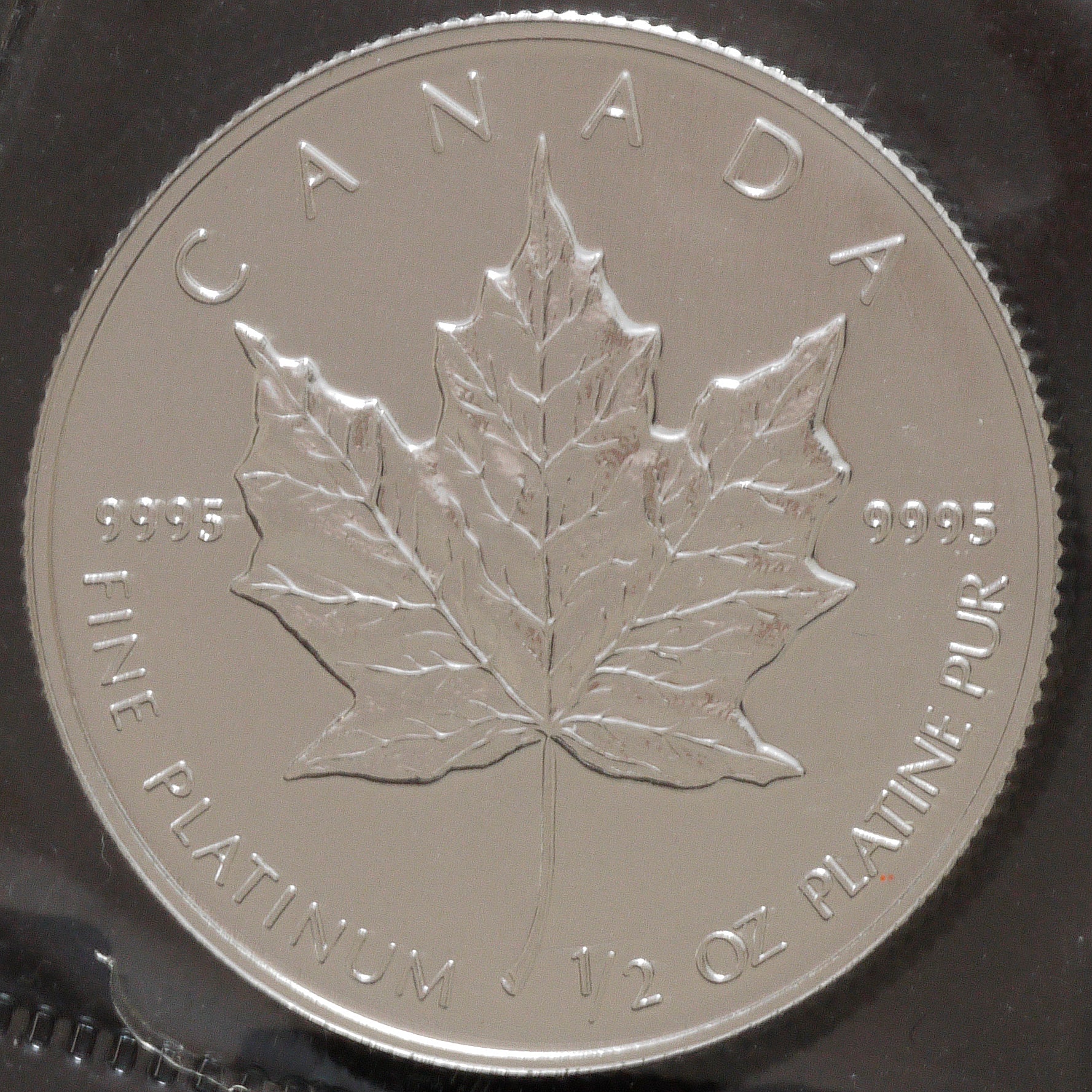 カナダ 20ドルプラチナ貨 1994年 メイプルリーフ エリザベス2世 - NJ BUYER'S MARKETPLACE