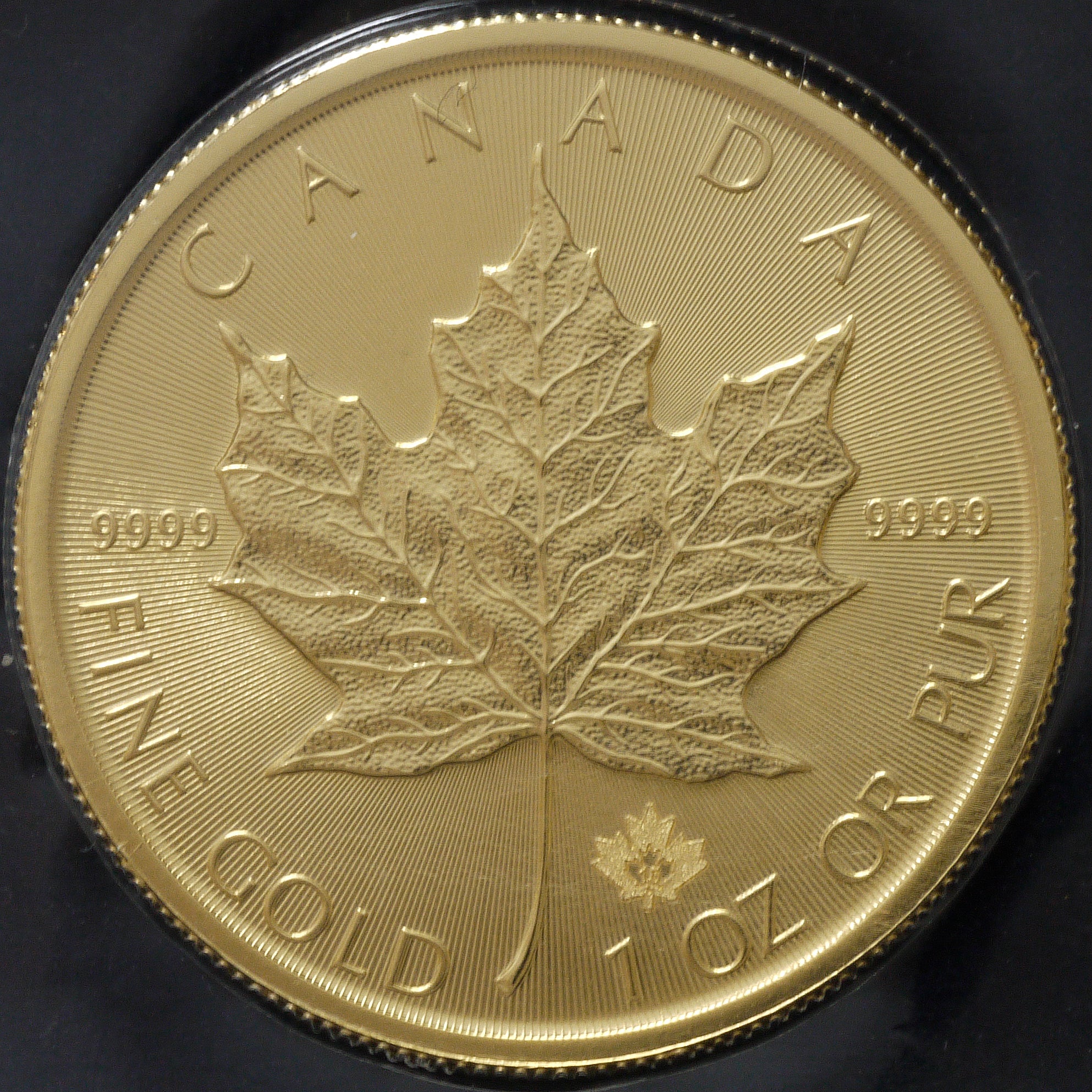 カナダ 50ドル金貨 2015年 メイプルリーフ エリザベス2世 - NJ BUYER'S MARKETPLACE