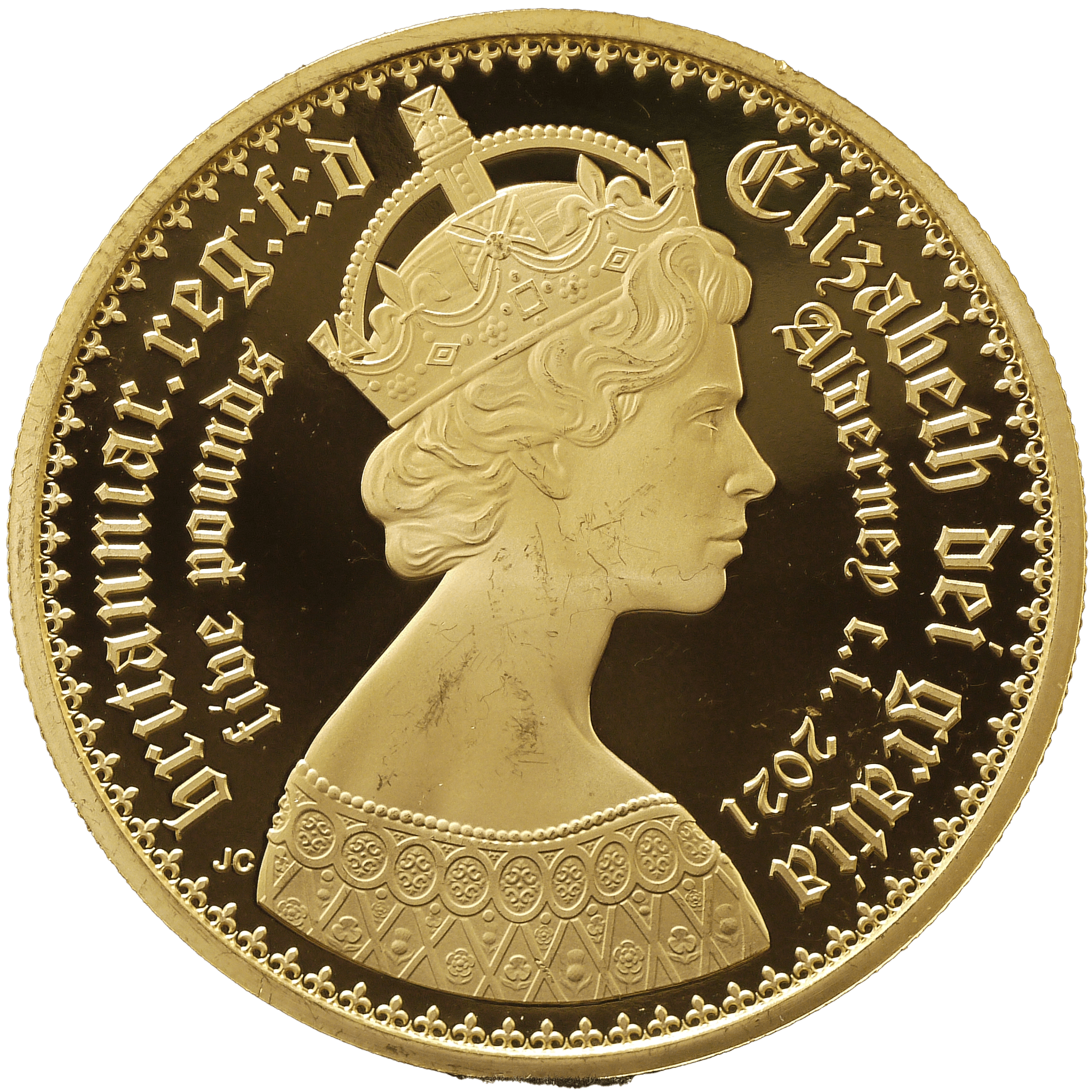 オルダニー島 5ポンド金貨 2021年 ゴシック・ヴィクトリア - NJ BUYER'S MARKETPLACE