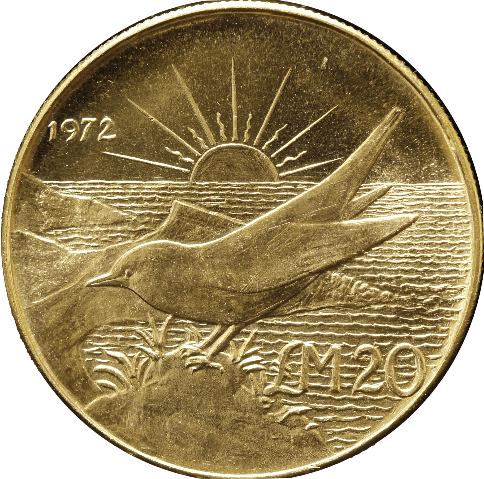 サンマリノ 20ポンド金貨 1972年 メリル - NJ BUYER'S MARKETPLACE