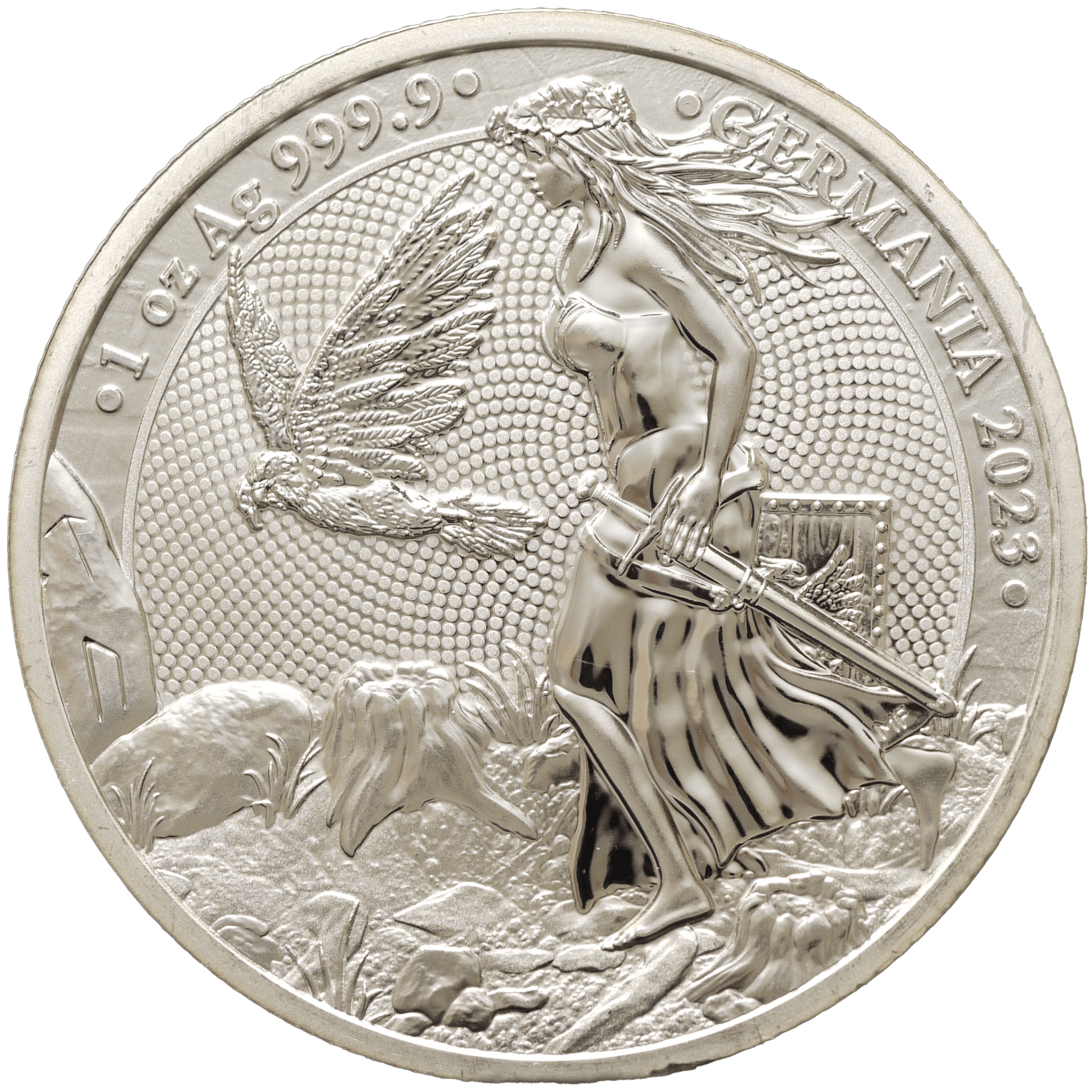 ドイツ 5マルク銀貨 2023年 ゲルマニア - NJ BUYER'S MARKETPLACE
