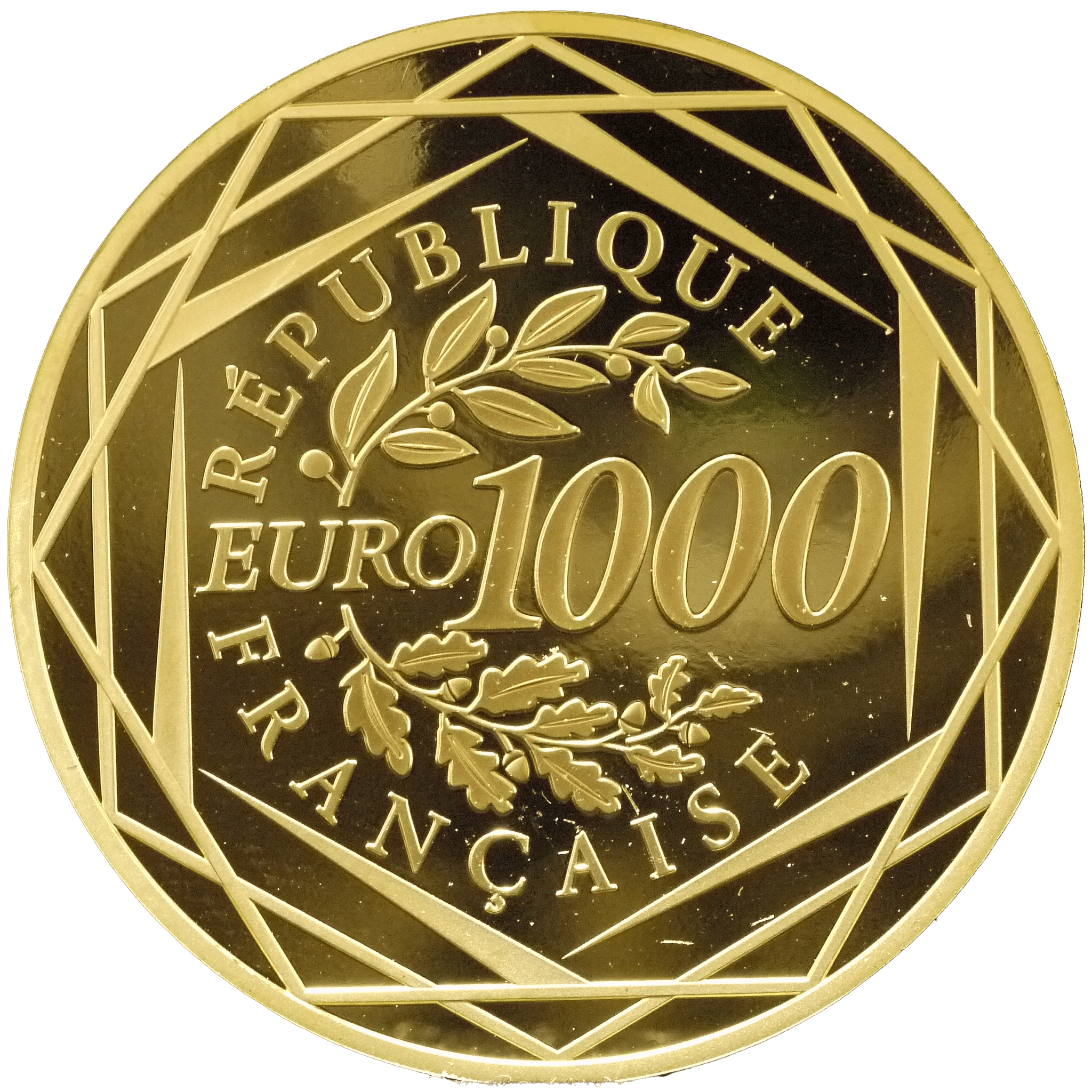 フランス 1000ユーロ金貨 2012年 パリ鋳 ヘラクレス - NJ BUYER'S MARKETPLACE