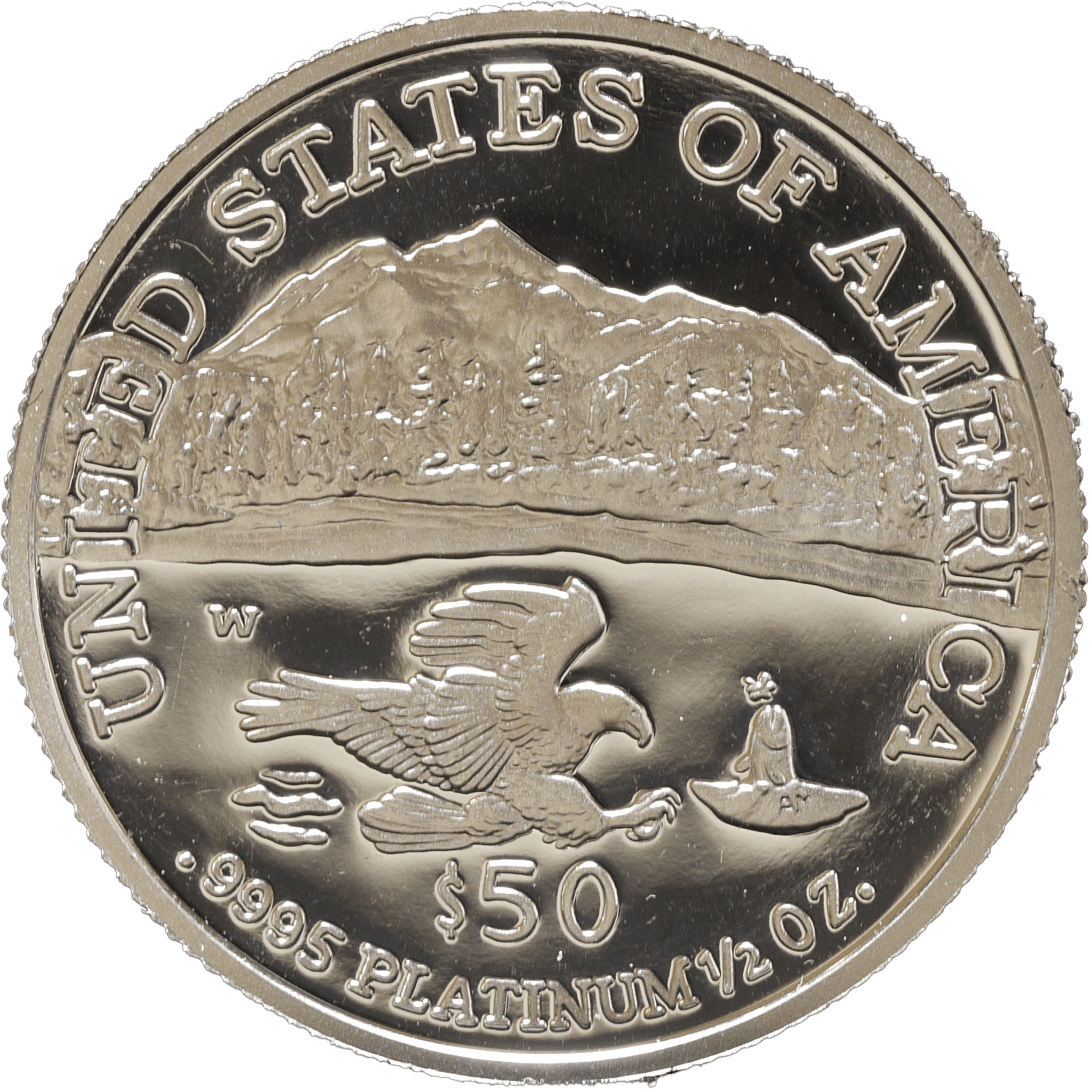 アメリカ 50ドルプラチナ貨 2002年 ウェストポイント鋳 リバティ - NJ BUYER'S MARKETPLACE