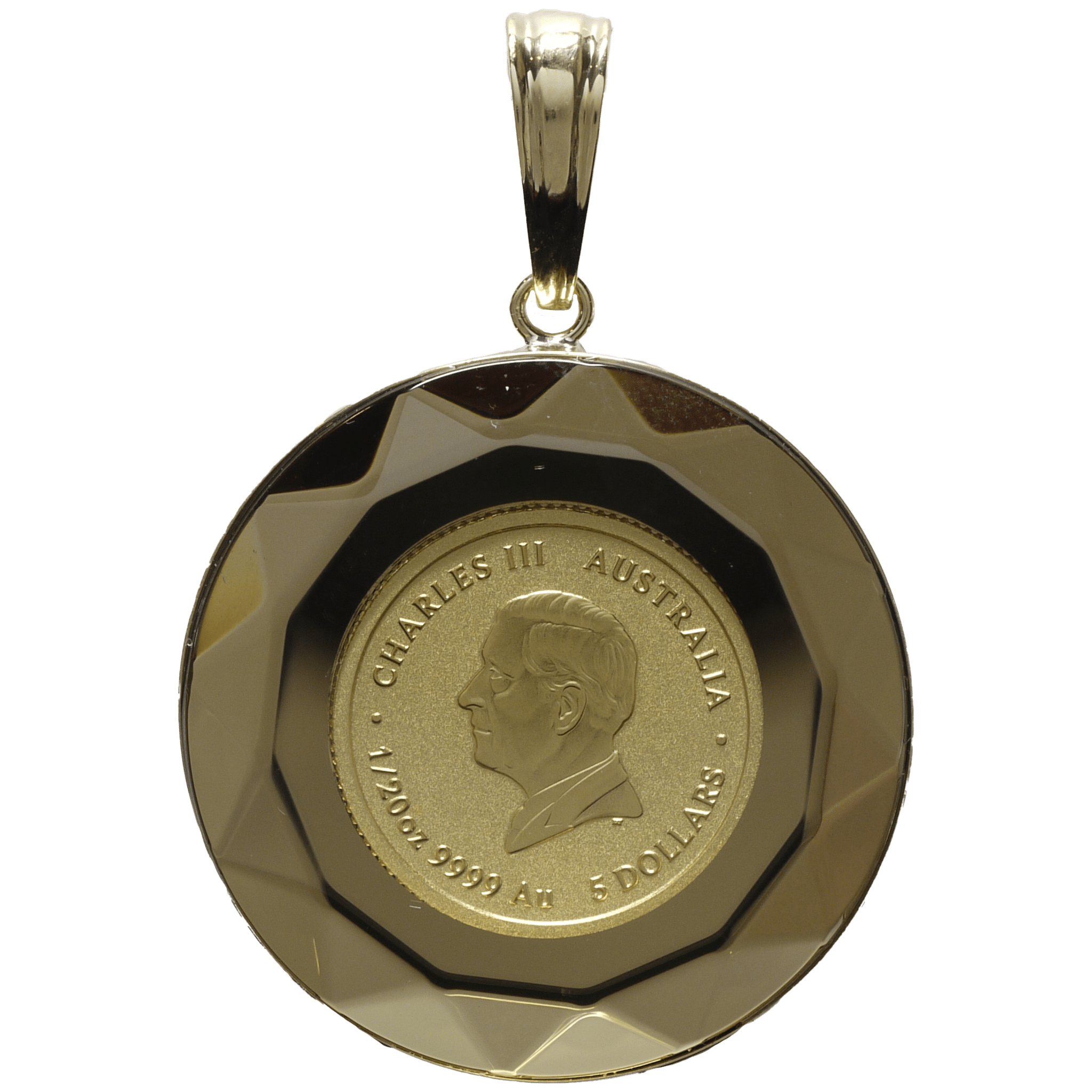 【新春初売りセール品】【新品】コインペンダント オーストラリア 5ドル金貨 2026年 干支 午年 両面ガラス枠 - NJ BUYER'S MARKETPLACE