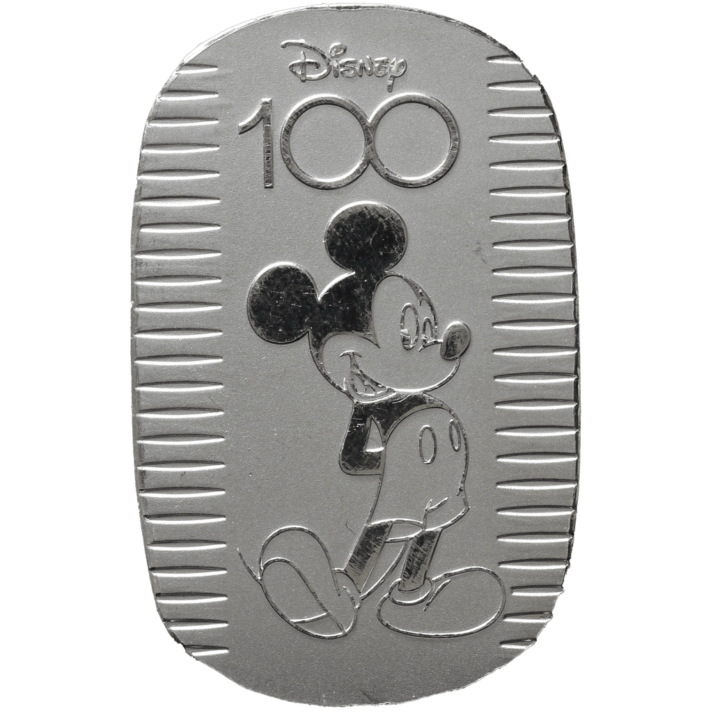 ディズニー 純プラチナ10グラム小判 ミッキーマウス ディズニー100周年