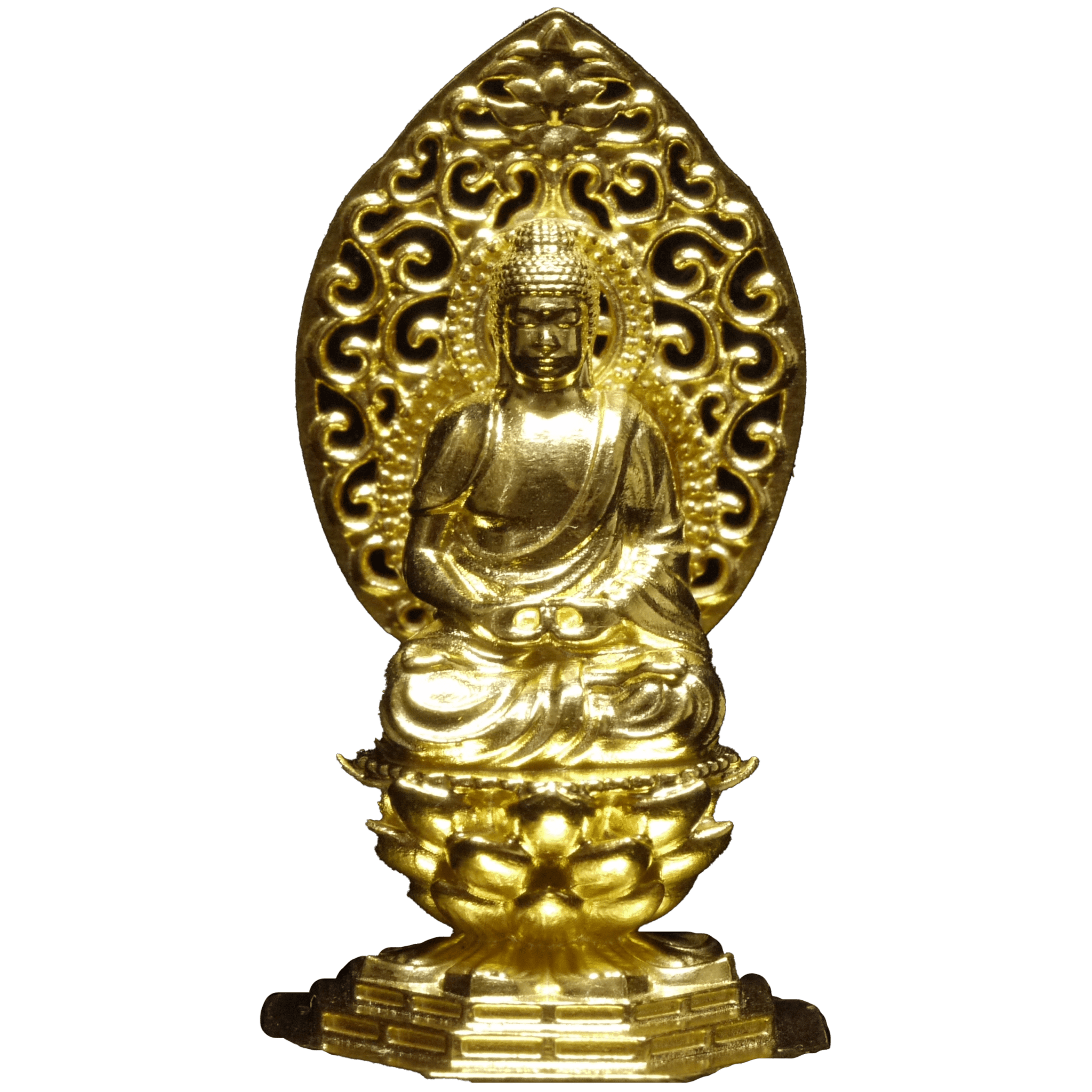 【新品】阿弥陀如来 18金製彫像 上川宗照・作 仏教 仏具 - NJ BUYER'S MARKETPLACE