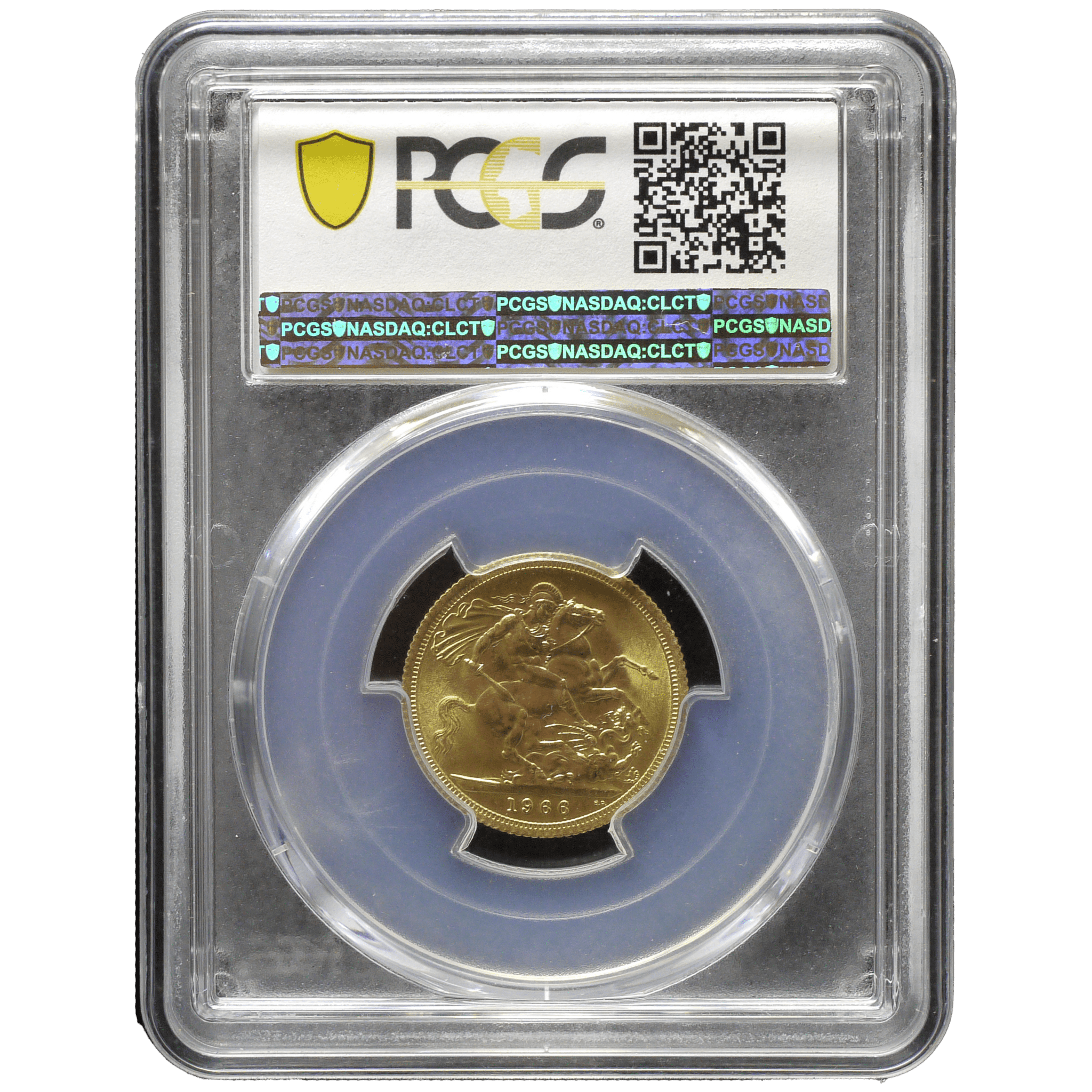 イギリス ソヴリン金貨 1966年 ロンドン鋳 エリザベス2世 PCGS MS63 - NJ BUYER'S MARKETPLACE