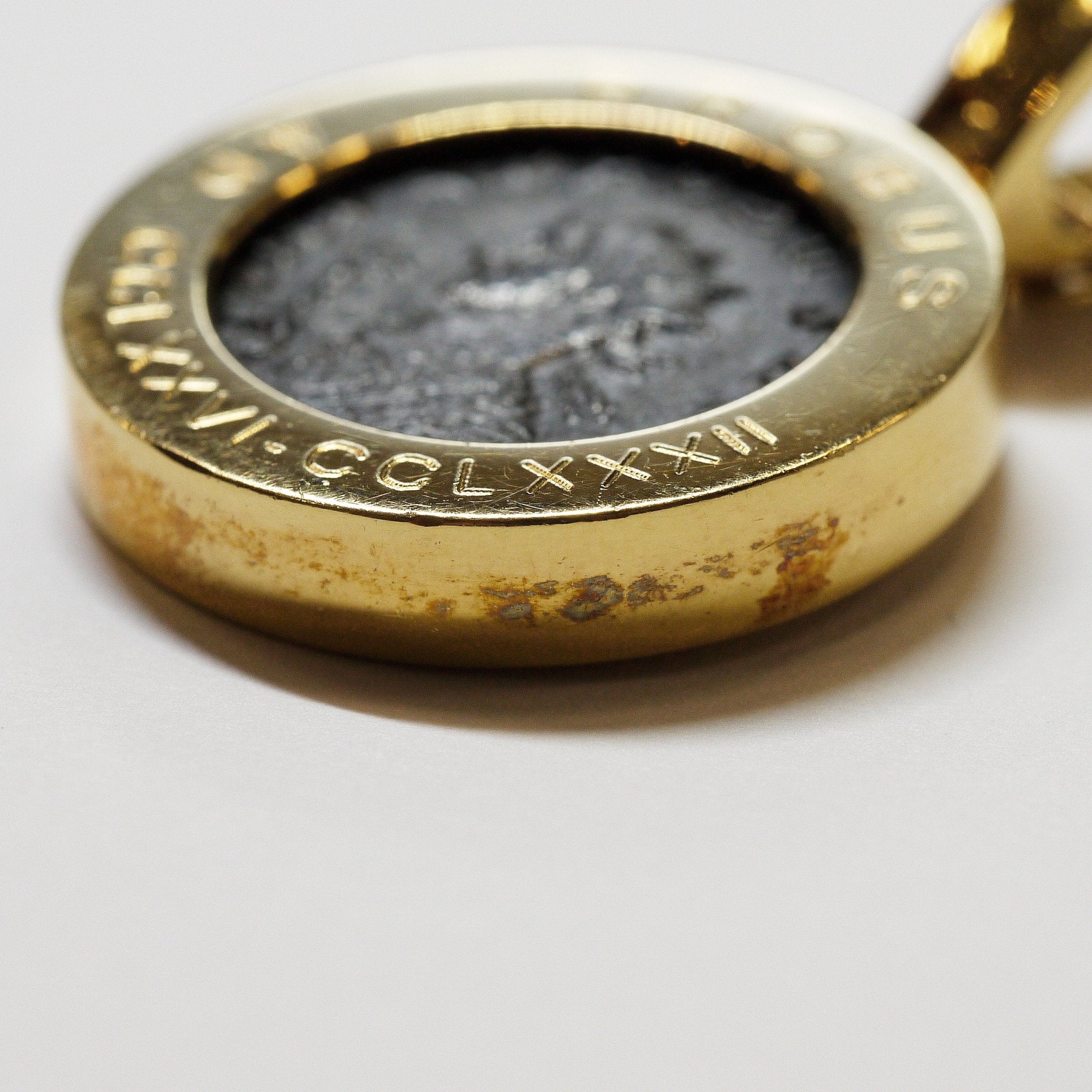 古代コインペンダント K18枠 ローマ帝国 アント二ニアヌス銀貨 278~280年頃 プロブス帝 - NJ BUYER'S MARKETPLACE