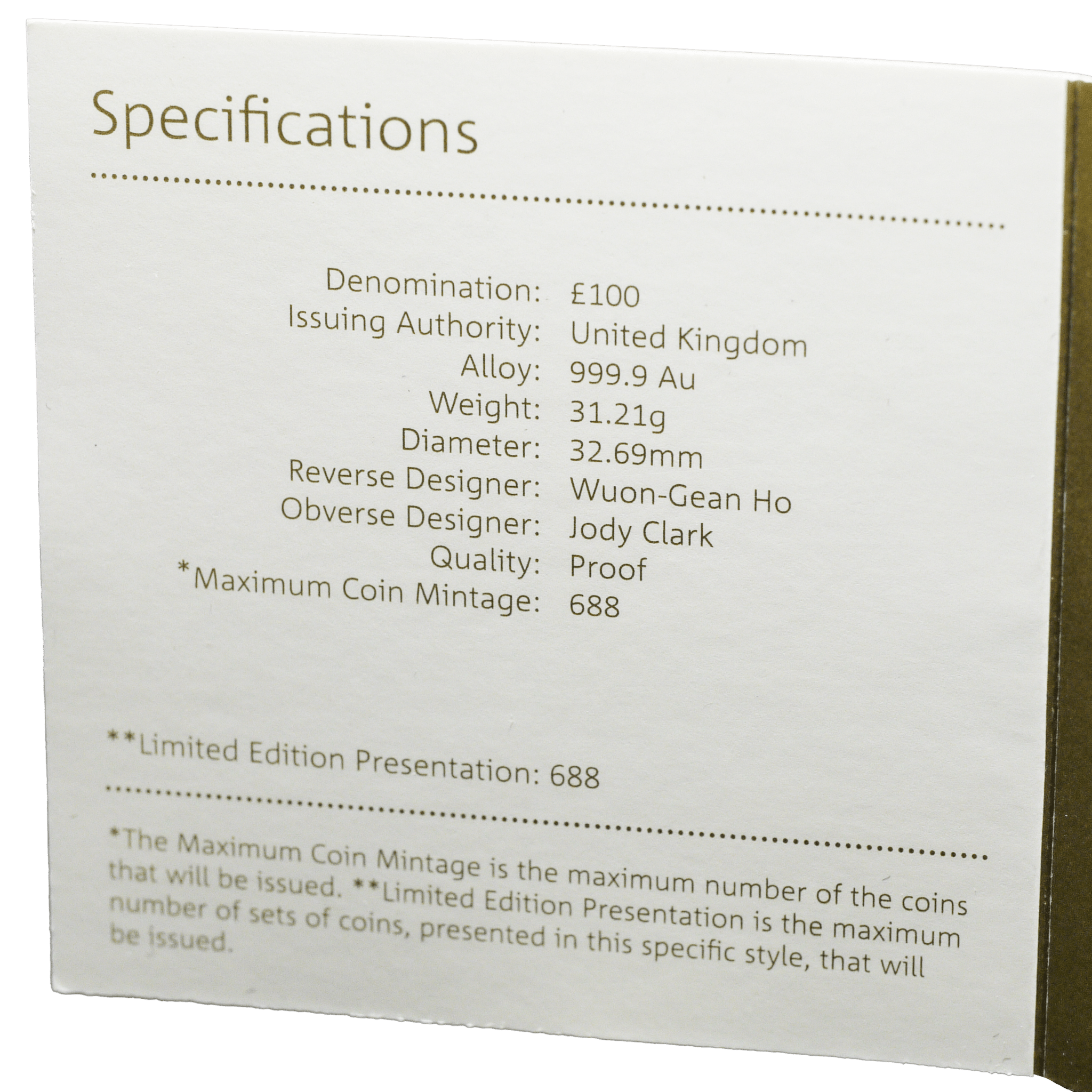 イギリス 100ポンド金貨 2017年 ロンドン鋳 干支 酉年 - NJ BUYER'S MARKETPLACE