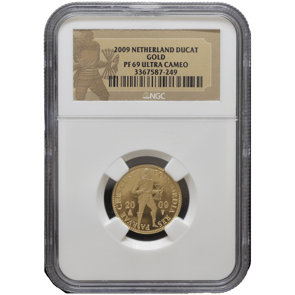 オランダ ダカット金貨 2009年 NGC PF69UC｜NJ BUYER'S MARKETPLACE