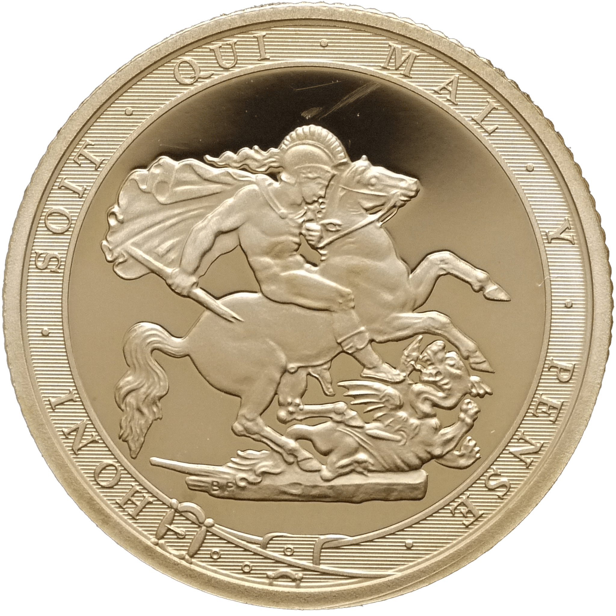 イギリス ソヴリン金貨 2017年 ロンドン鋳 聖ジョージの竜退治 ピエフォー仕様 - NJ BUYER'S MARKETPLACE