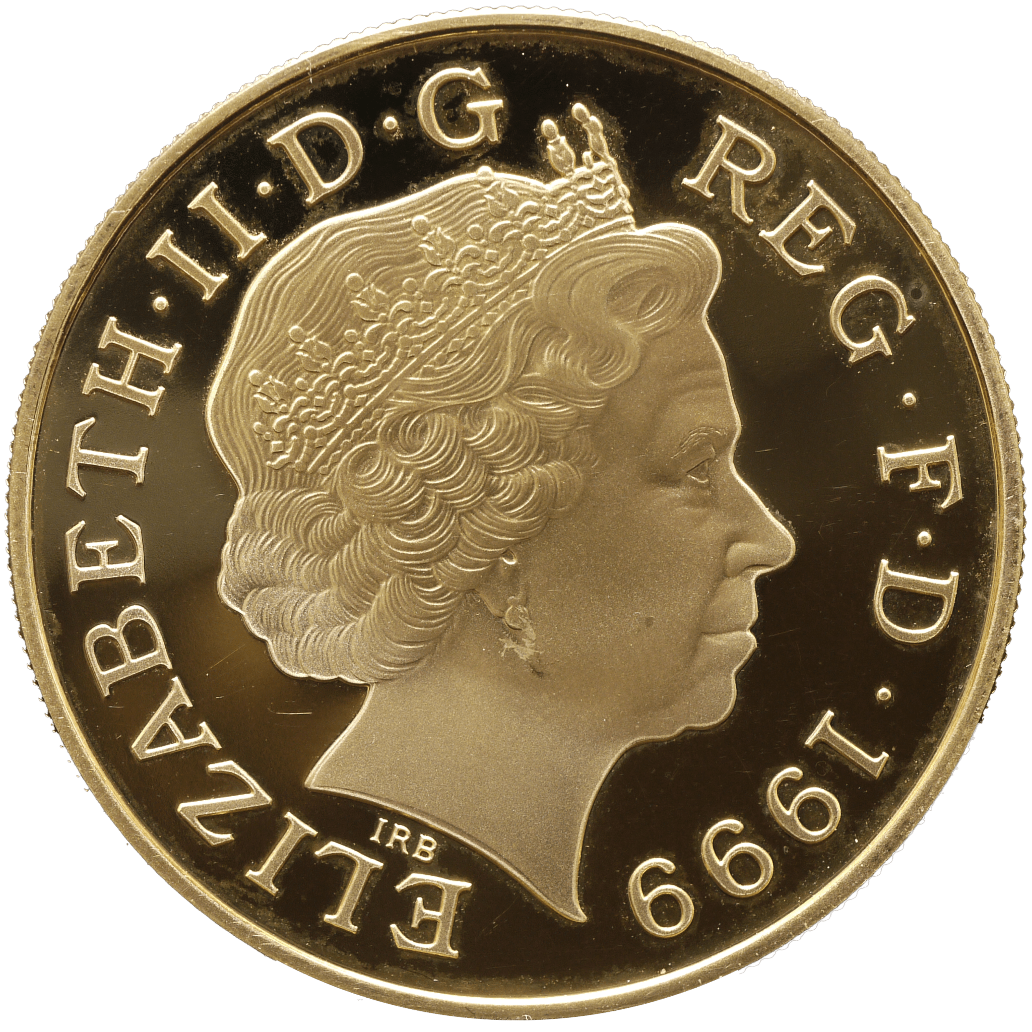 イギリス 5ポンド金貨 1999年 ロンドン鋳 ダイアナ追悼 - NJ BUYER'S MARKETPLACE