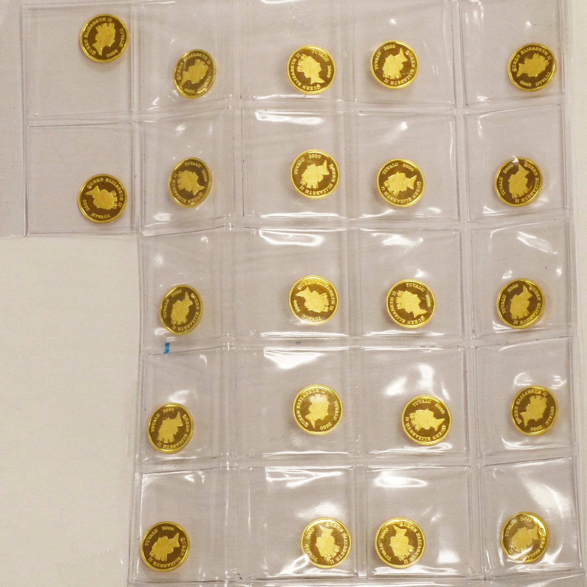 ツバル 3ドル金貨 2000年 ホース エリザベス2世 未開封品 22枚セット - NJ BUYER'S MARKETPLACE