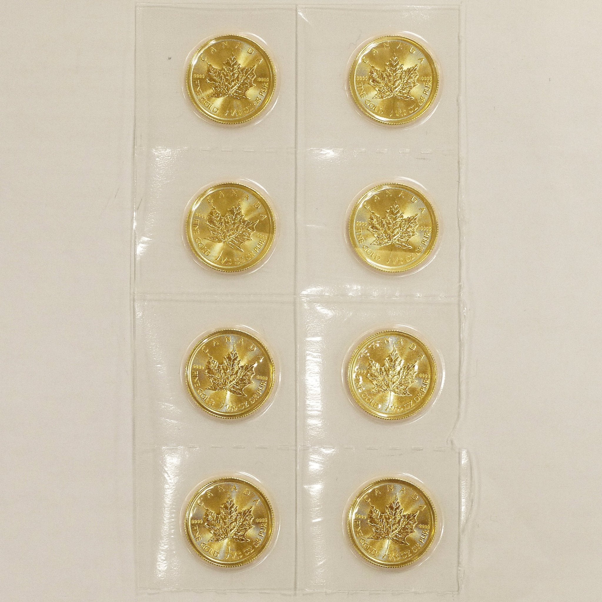 カナダ 5ドル金貨 2025年 メイプルリーフ チャールズ3世 未開封品 8枚セット - NJ BUYER'S MARKETPLACE