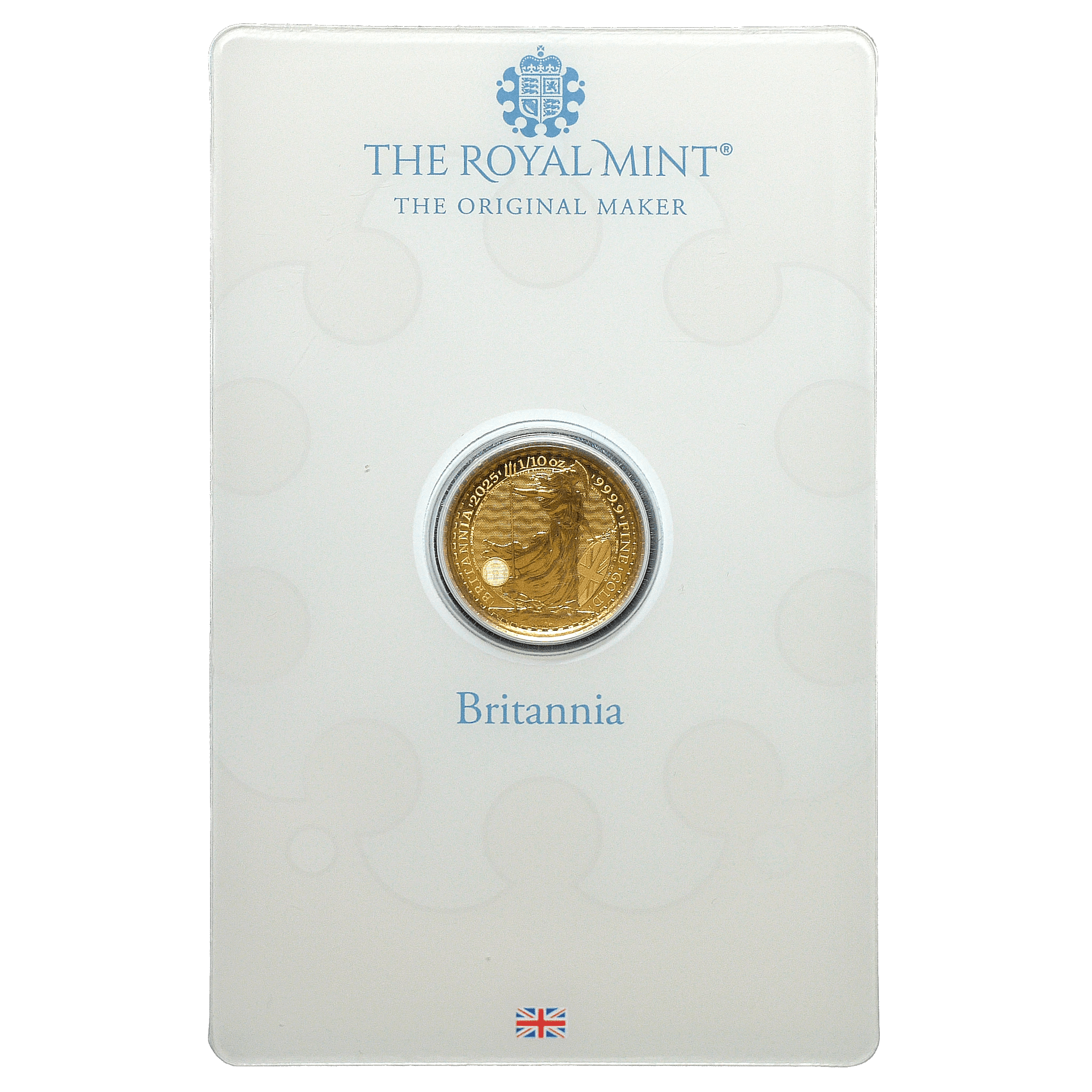 イギリス 10ポンド金貨 2025年 ロンドン鋳 ブリタニア オリジナルミントパッケージ - NJ BUYER'S MARKETPLACE