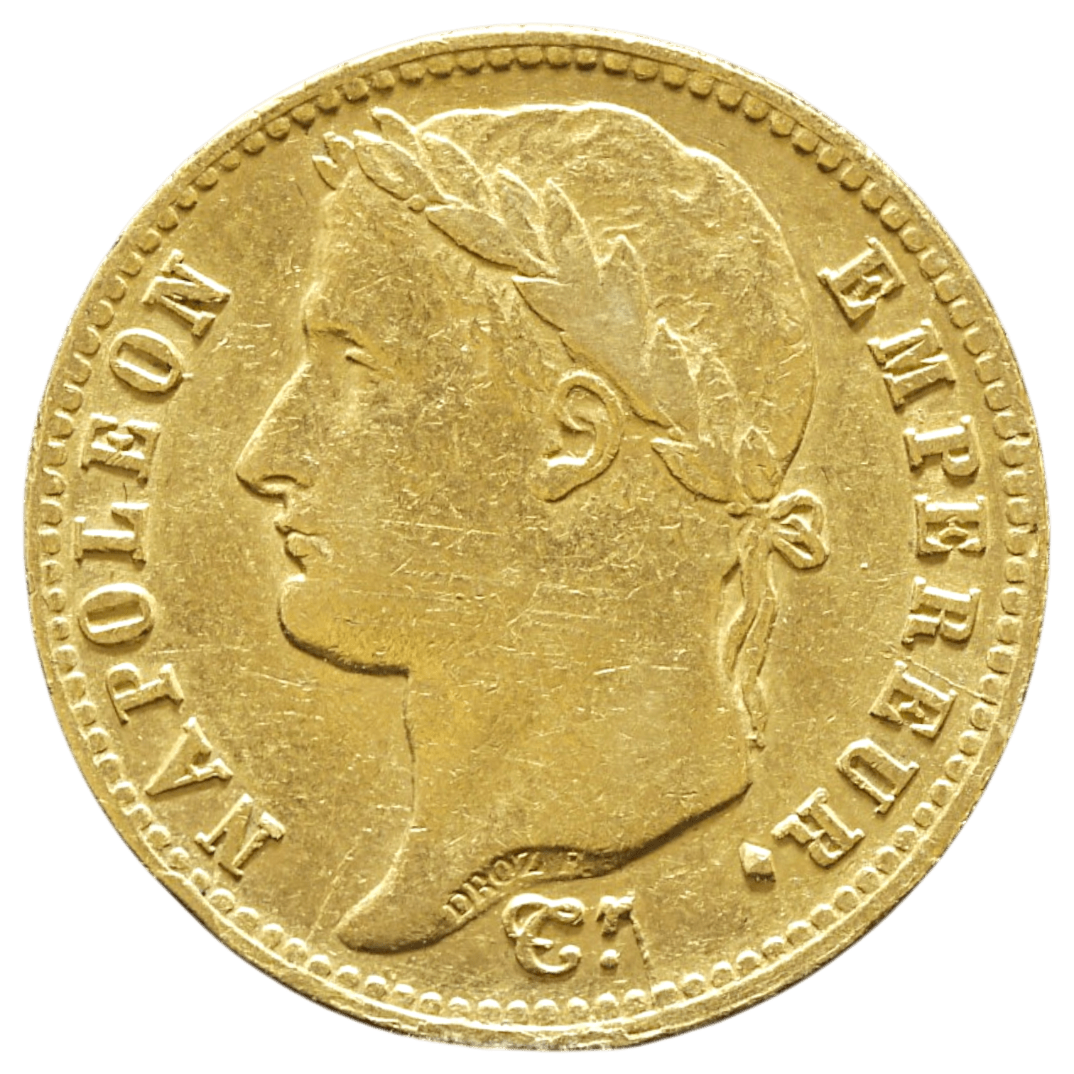フランス 20フラン金貨 1811年 リール鋳 ナポレオン1世 有冠 - NJ BUYER'S MARKETPLACE