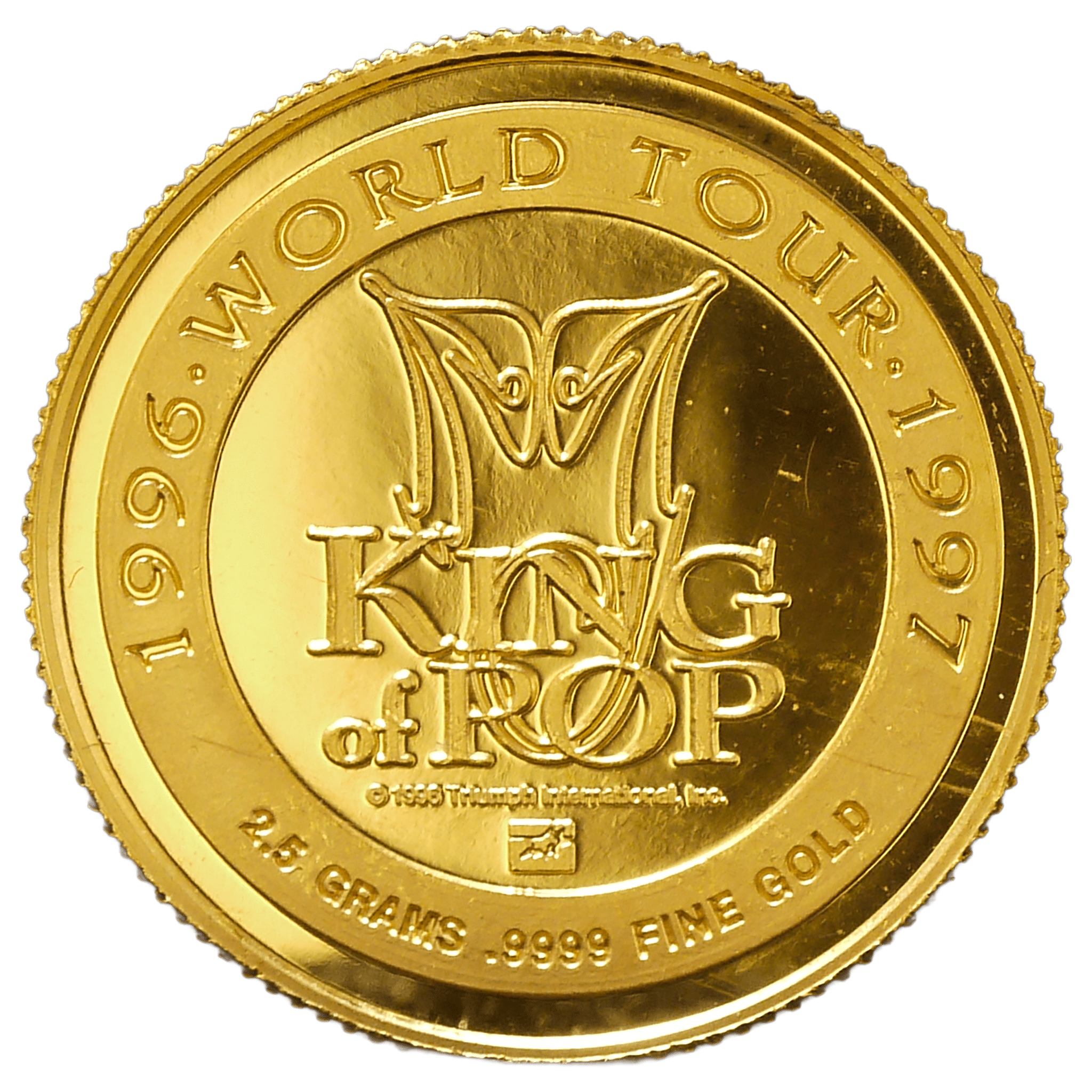 マイケル・ジャクソン 金メダル 1996年 ワールド・ツアー