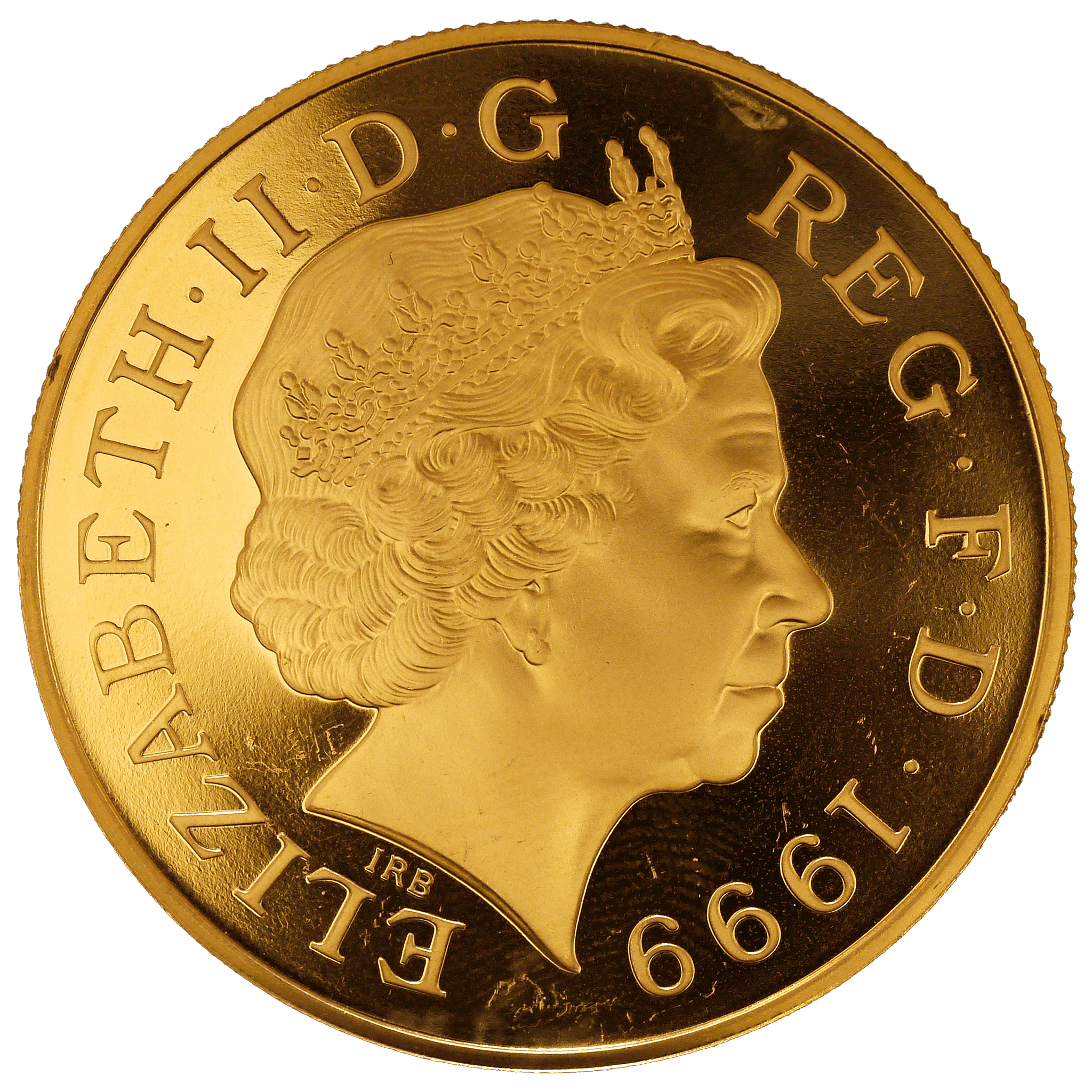 イギリス 5ポンド金貨 1999年 ロンドン鋳 ダイアナ追悼 - NJ BUYER'S MARKETPLACE