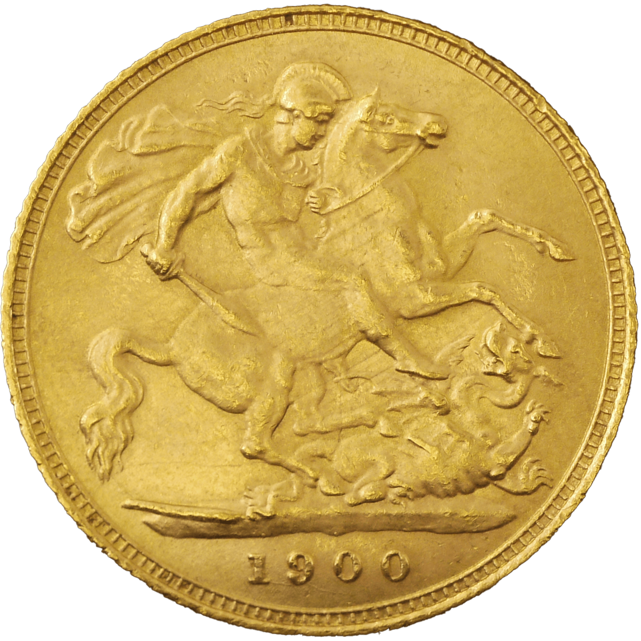 イギリス 1/2ソヴリン金貨 1900年 ロンドン鋳 ヴィクトリア - NJ BUYER'S MARKETPLACE