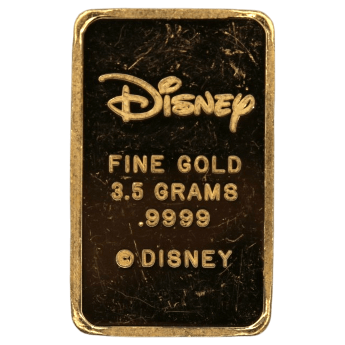 ディズニー 3.5グラム金インゴット ミッキーマウス - NJ BUYER'S MARKETPLACE