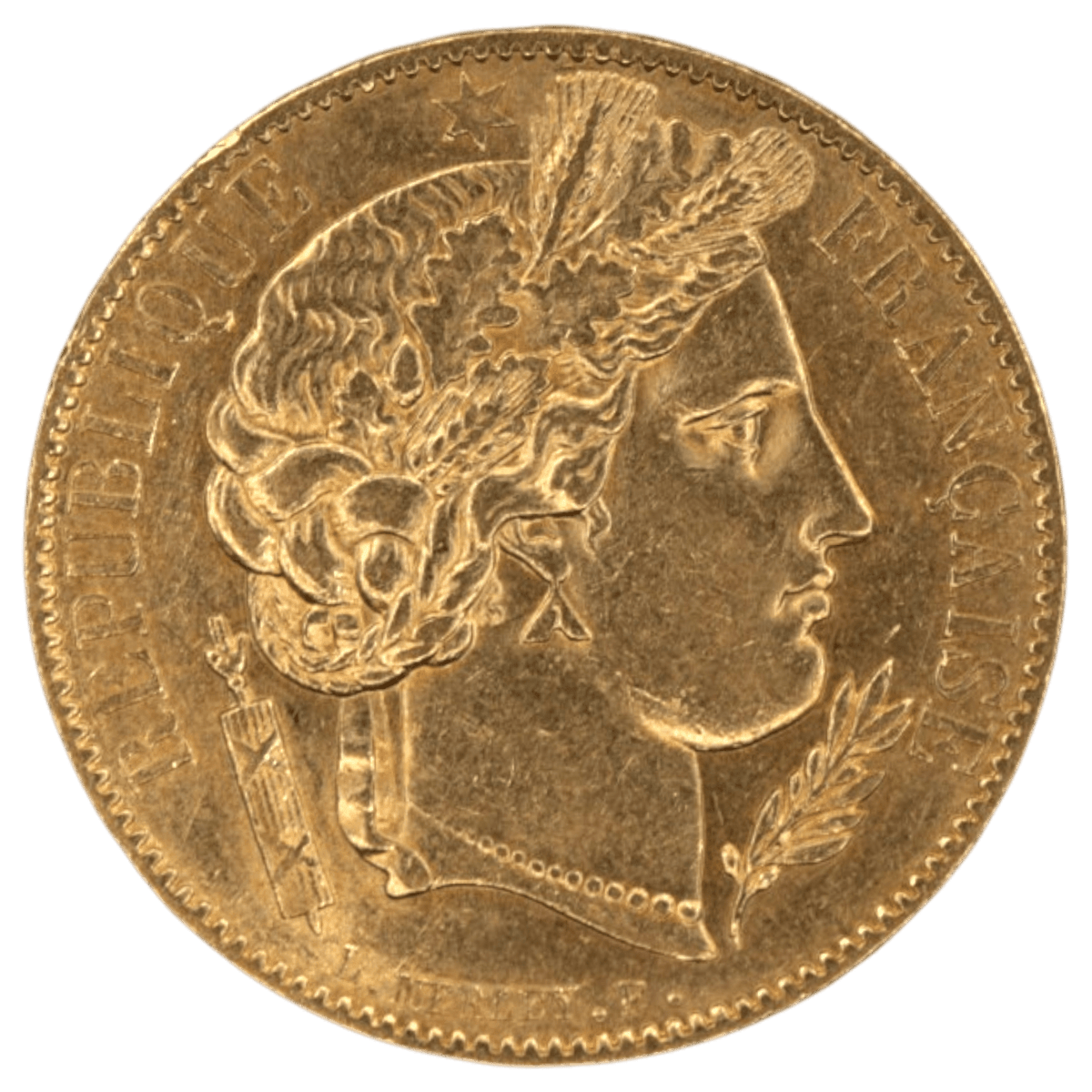 フランス 20フラン金貨 1851年 パリ鋳 セレス - NJ BUYER'S MARKETPLACE