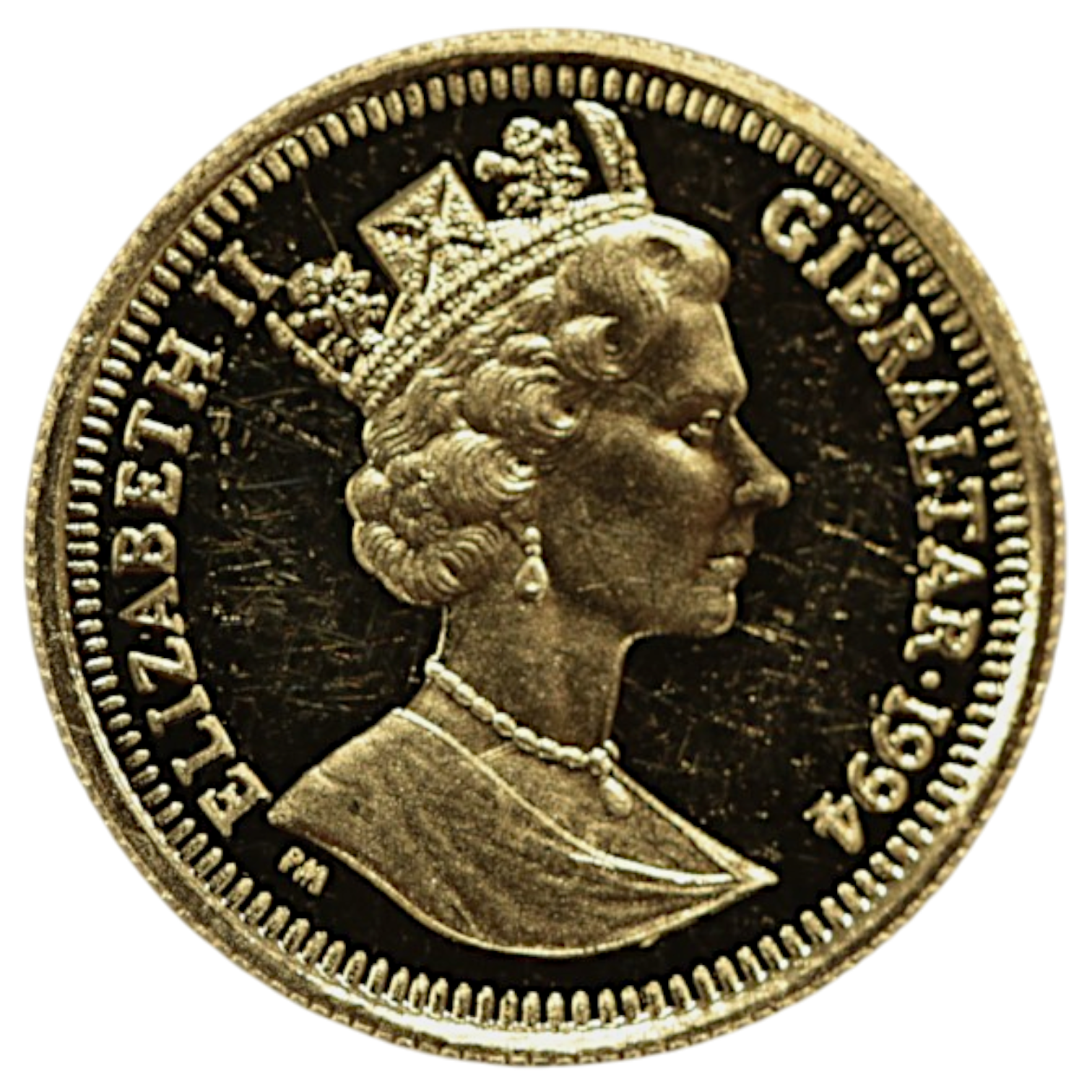 ジブラルタル 1/10クラウン金貨 1994年 ポブジョイ鋳 ピーターラビットと母と妹たち