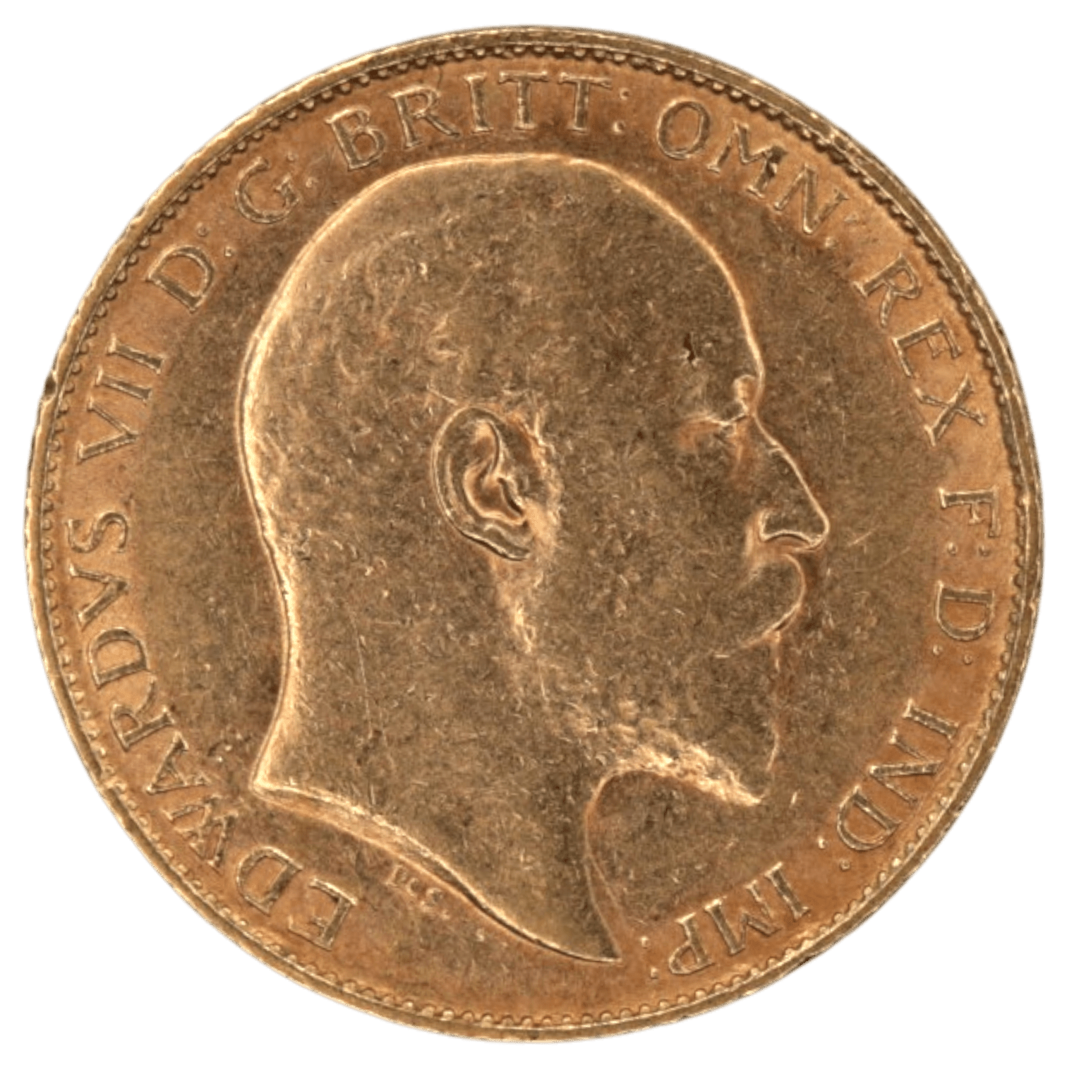 イギリス 1/2ソヴリン金貨 1903年 ロンドン鋳 エドワード7世 聖ジョージの竜退治 - NJ BUYER'S MARKETPLACE