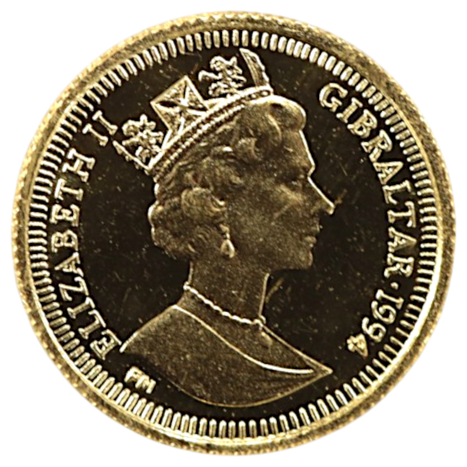 ジブラルタル 1/25クラウン金貨 1994年 ポブジョイ鋳 ピーターラビットと母と妹たち