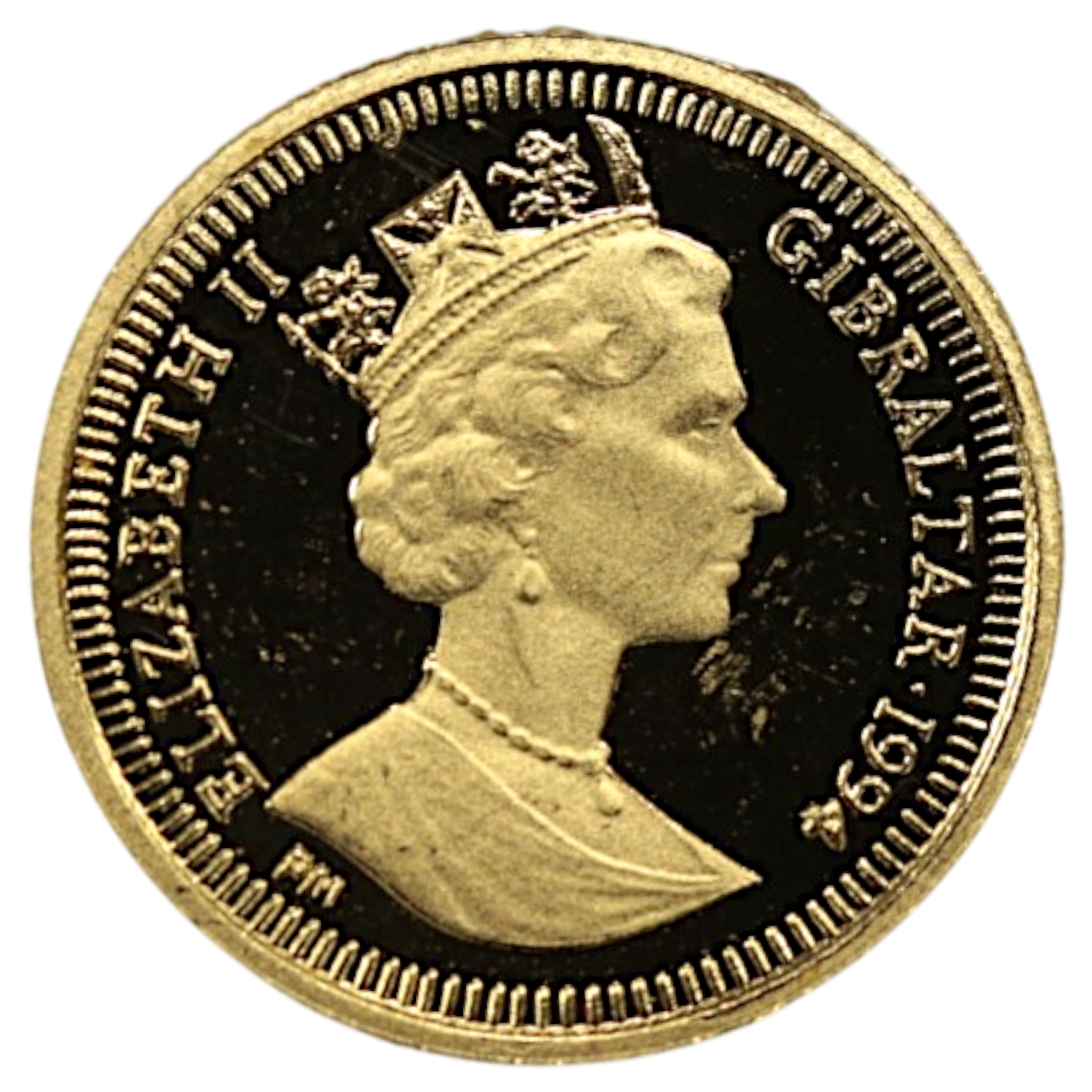 ジブラルタル 1/25クラウン金貨 1994年 ポブジョイ鋳 ピーターラビットと母と妹たち