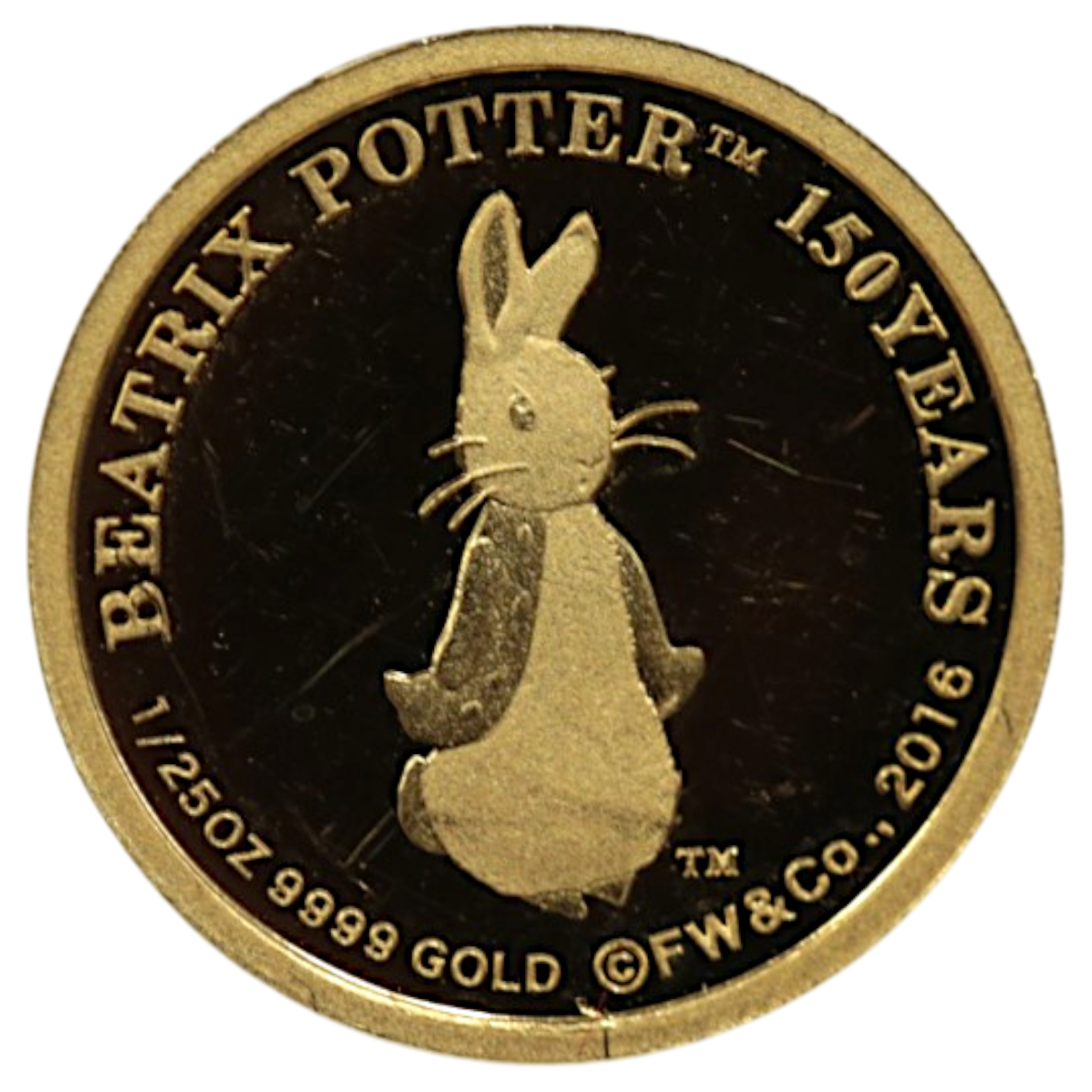 クック島 3ドル 1/25オンス金貨 2016年 ピーター ビット