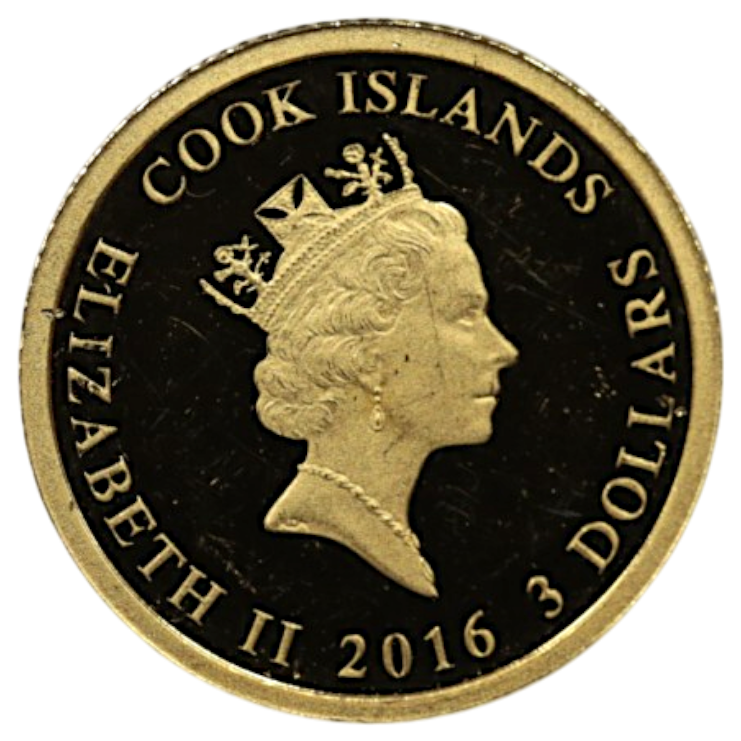 クック島 3ドル 1/25オンス金貨 2016年 ピーター ビット