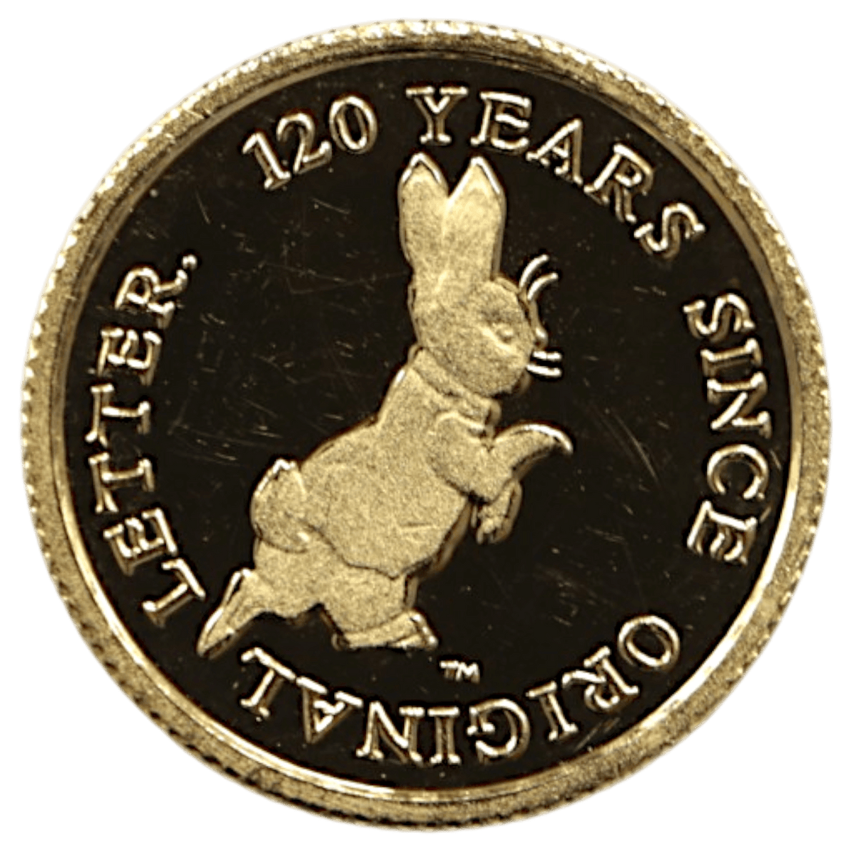 ベアトリクス・ポター 1/25oz金メダル 2013年 ピーターラビット 120周年記念 - NJ BUYER'S MARKETPLACE