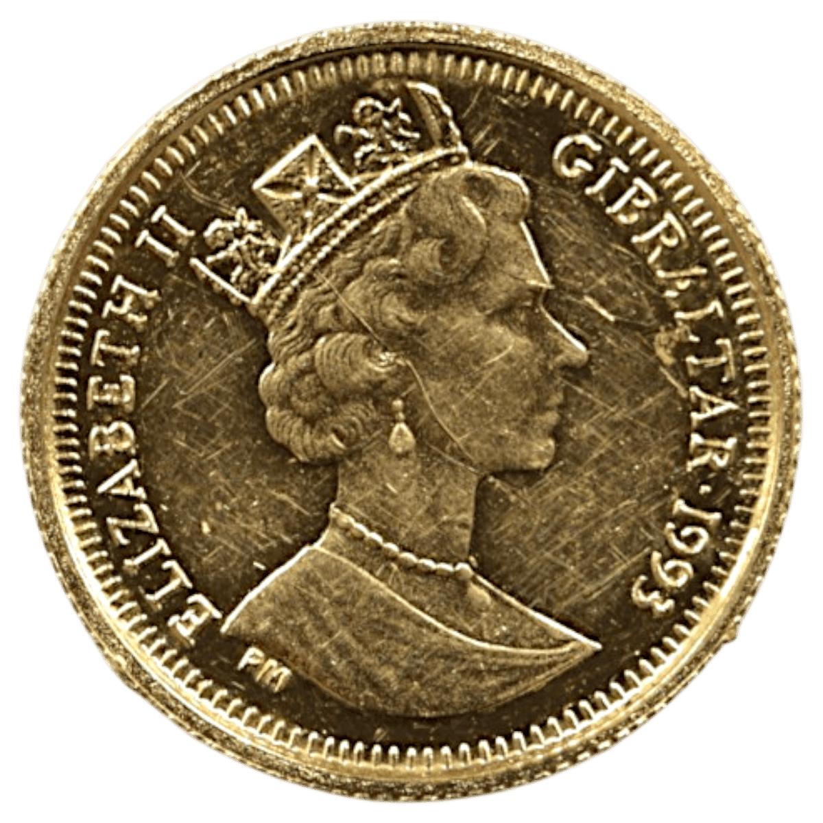 ジブラルタル 1/25クラウン金貨 1993年 ポブジョイ鋳 はりねずみティギー・ウィンクル - NJ BUYER'S MARKETPLACE