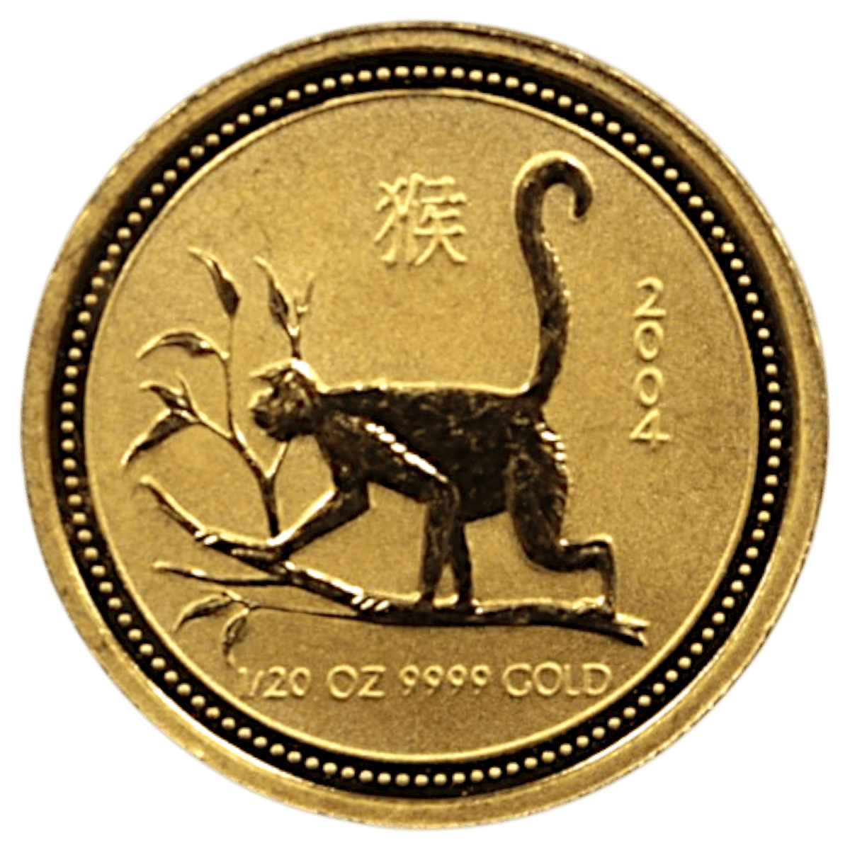 オーストラリア 5ドル金貨 2004年 パース鋳 干支 猿 - NJ BUYER'S MARKETPLACE