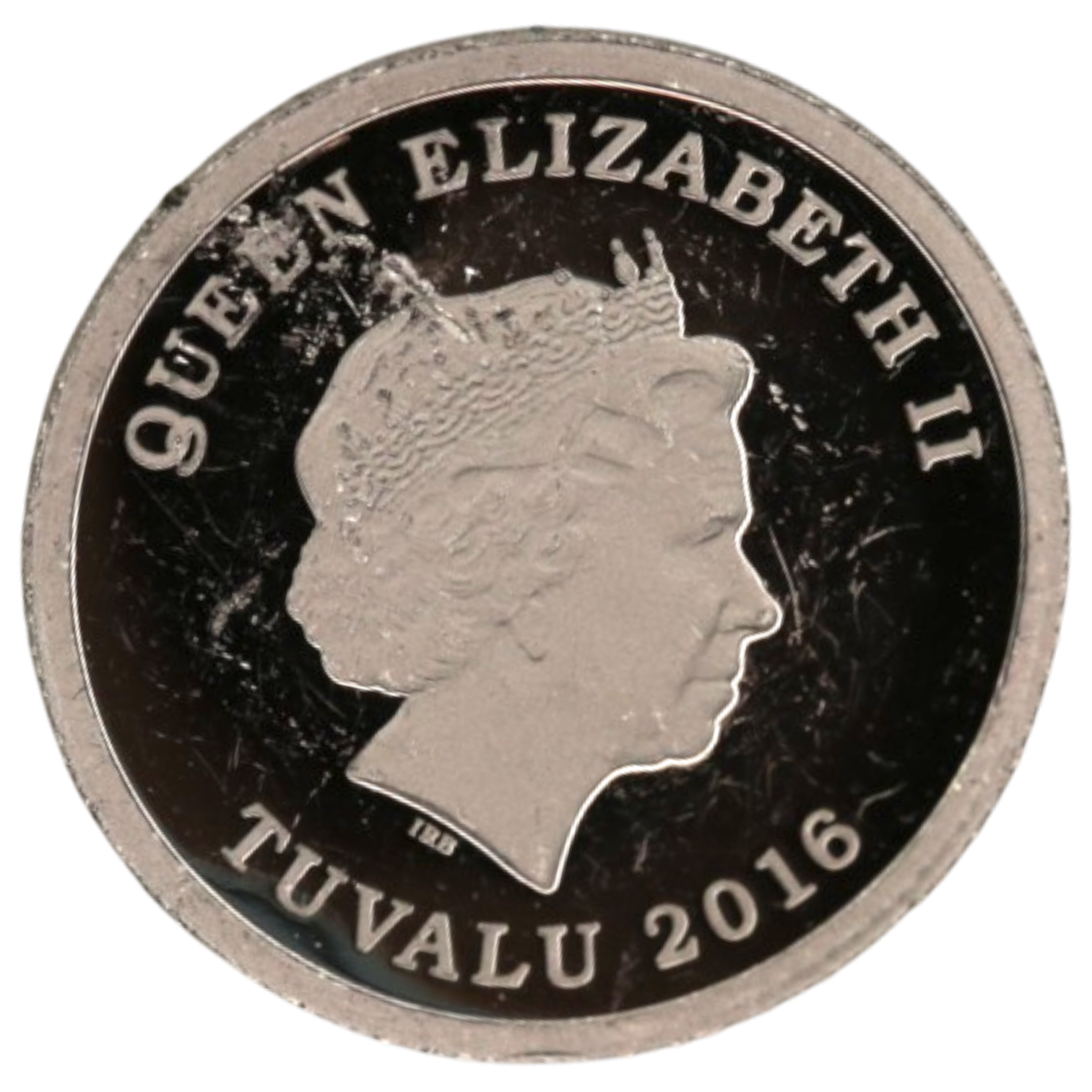 ツバル 3ドルプラチナ貨 2016年 パース鋳 ホース