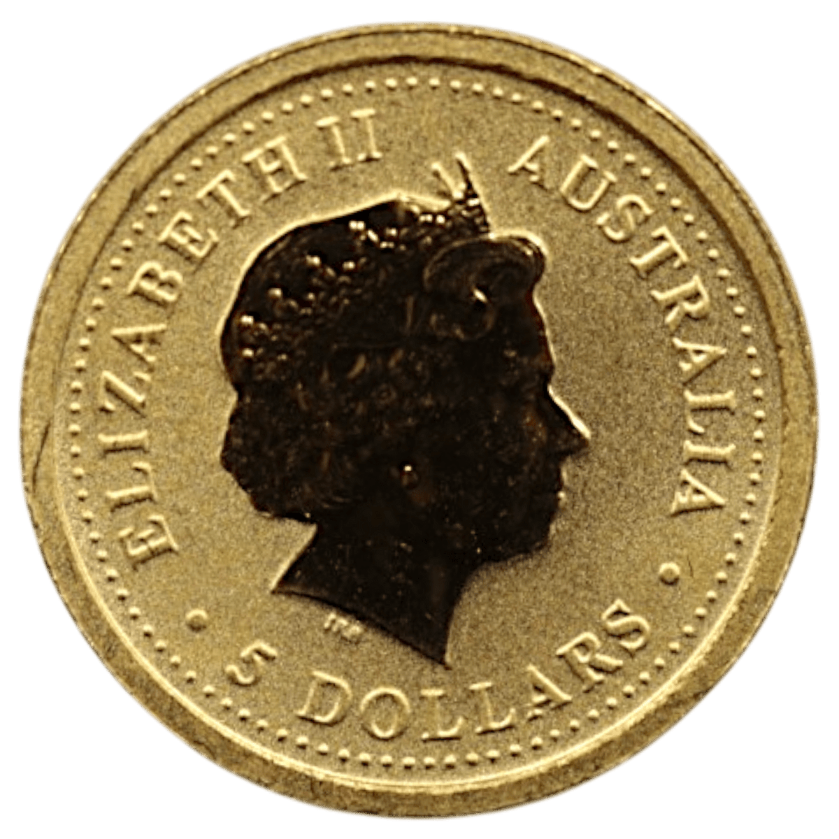 オーストラリア 5ドル金貨 2001年 パース鋳 干支 蛇 - NJ BUYER'S MARKETPLACE