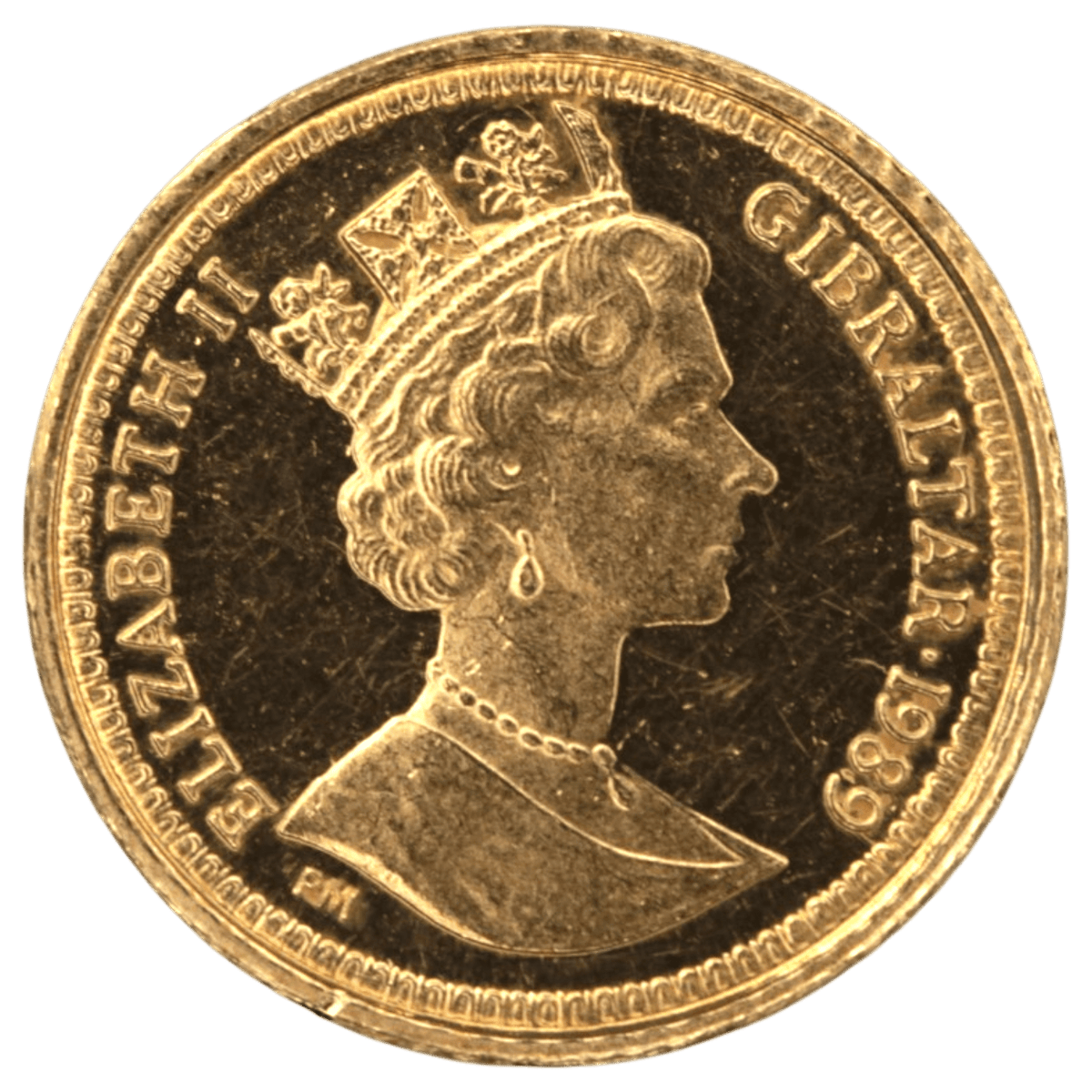 ジブラルタル ソブリン金貨 1989年 ポブジョイ鋳 ウナとライオン - NJ BUYER'S MARKETPLACE