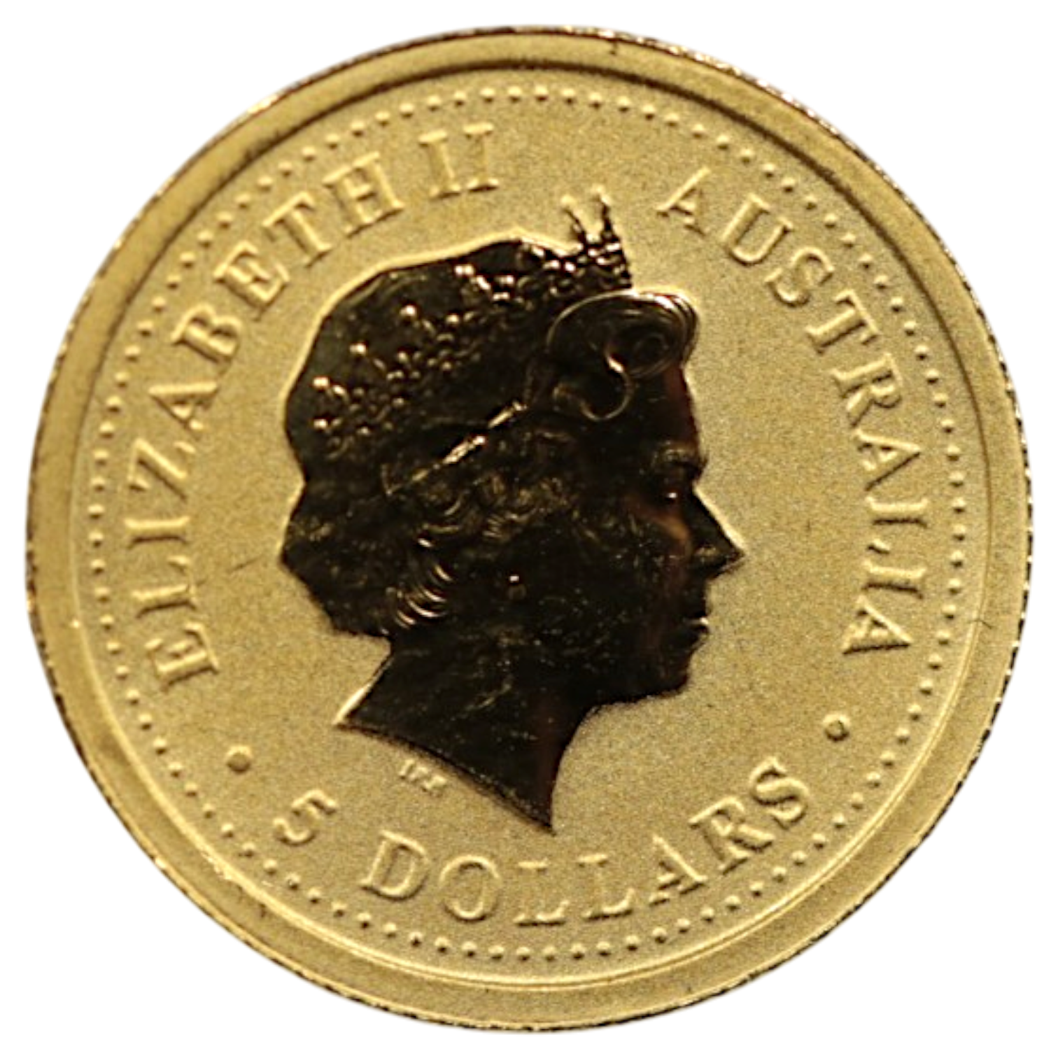 オーストラリア 5ドル金貨 2004年 パース鋳 干支 猿