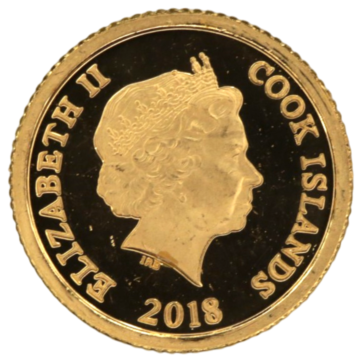 クック島 4ドル金貨 2018年 イルカ
