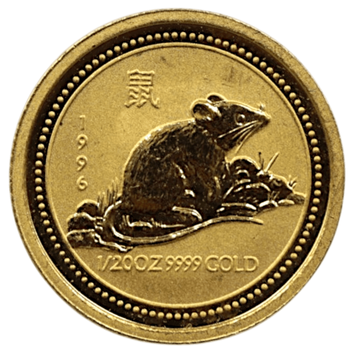 オーストラリア 5ドル金貨 1996年 干支 鼠 - NJ BUYER'S MARKETPLACE