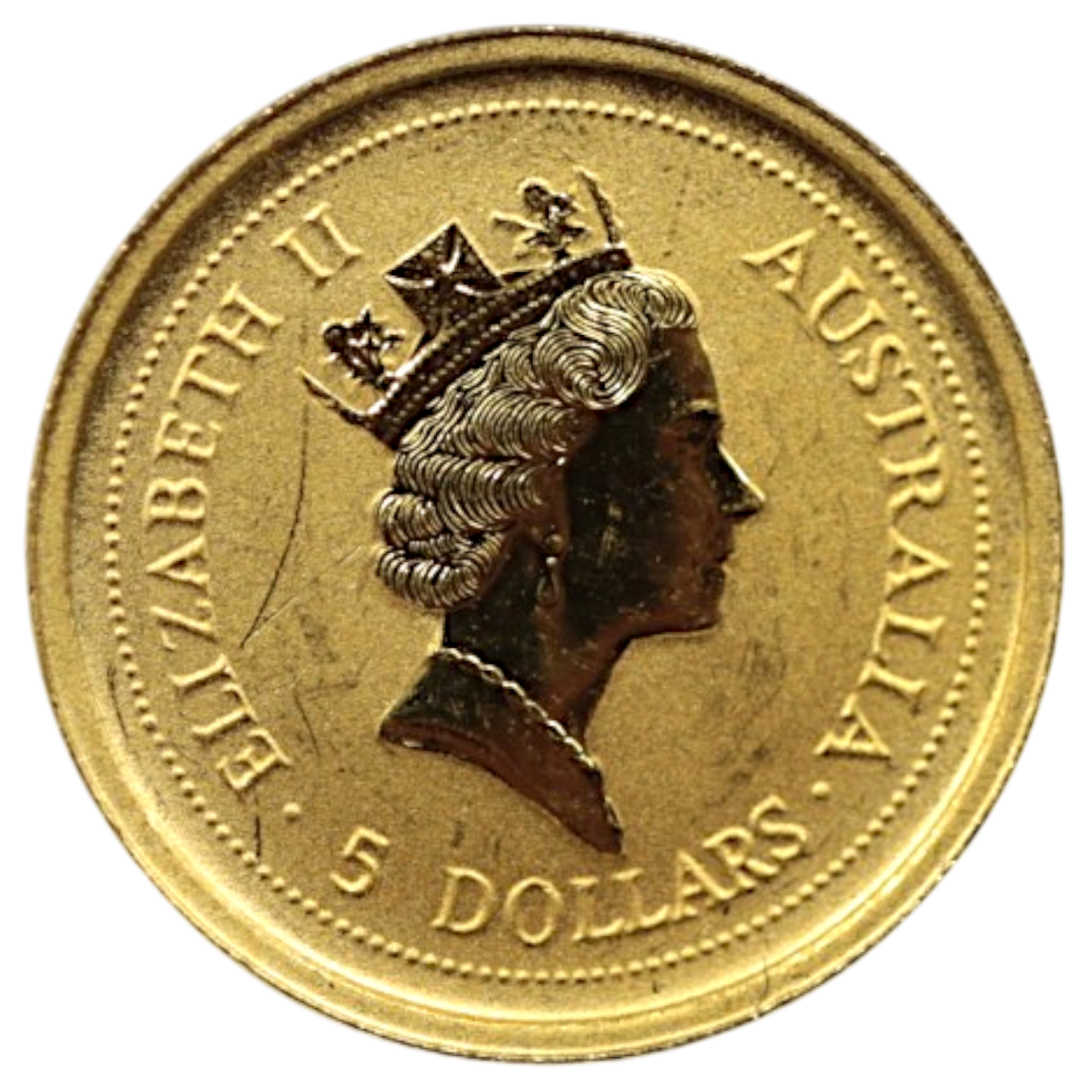 オーストラリア 5ドル金貨 1996年 干支 鼠