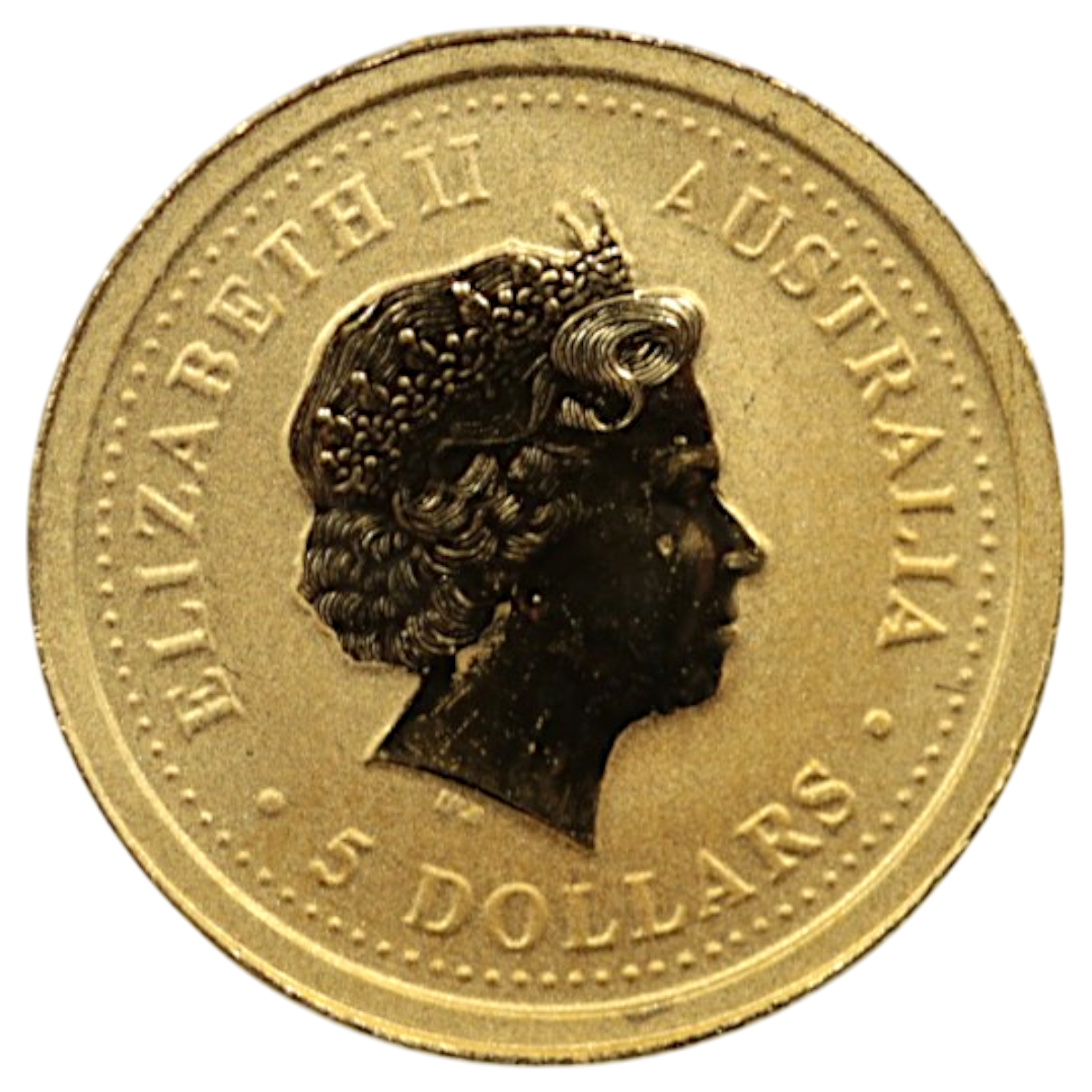 オーストラリア 5ドル金貨 2006年 パース鋳 干支 犬