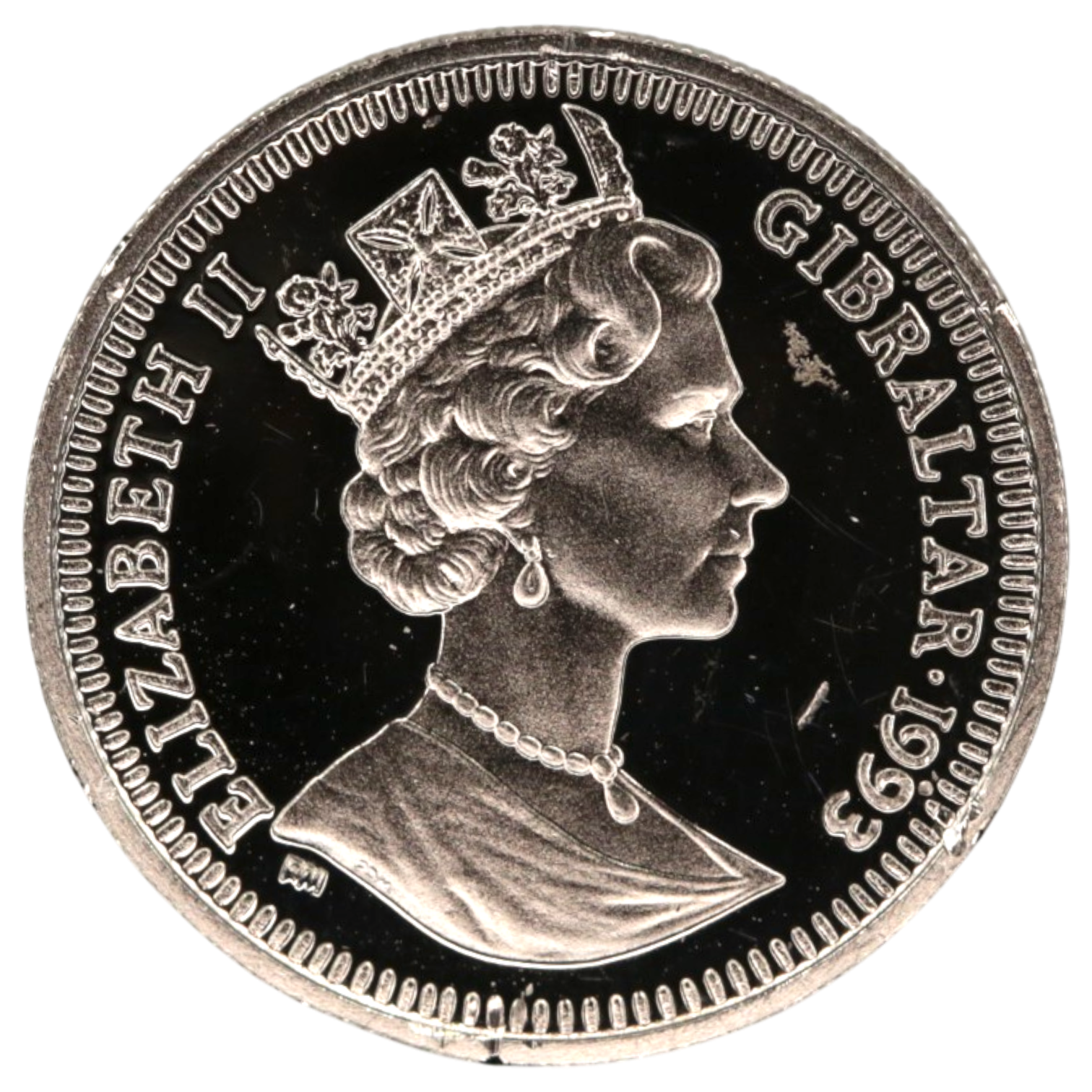 ジブラルタル 1/5クラウンプラチナ貨 1993年 ポブジョイ鋳 ピーターラビット