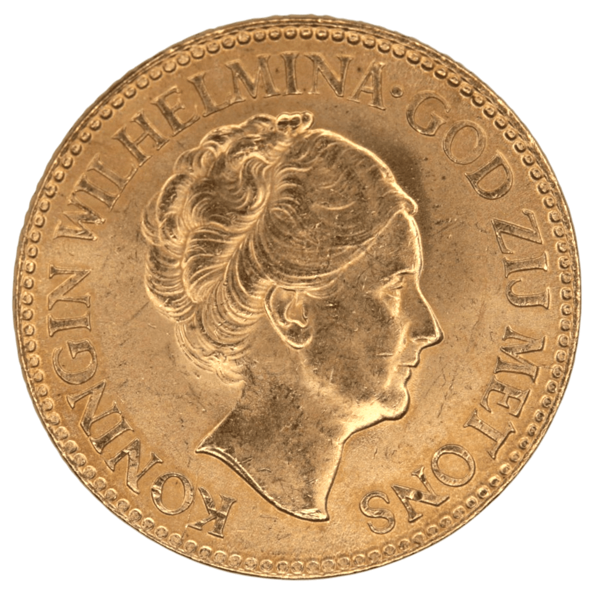 オランダ 10ドル金貨 1927年 ウィルヘルミナ - NJ BUYER'S MARKETPLACE