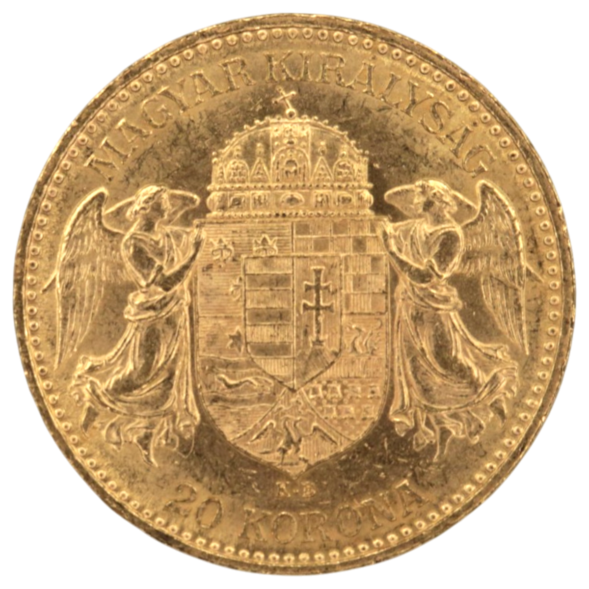 ハンガリー 20コロナ金貨 1895年 クレムニツァ鋳 フランツ・ヨーゼフ1世