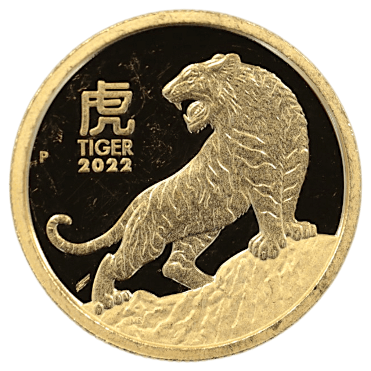 オーストラリア 1/4オンス 25ドル 金貨 干支 2022年 虎 - NJ BUYER'S MARKETPLACE