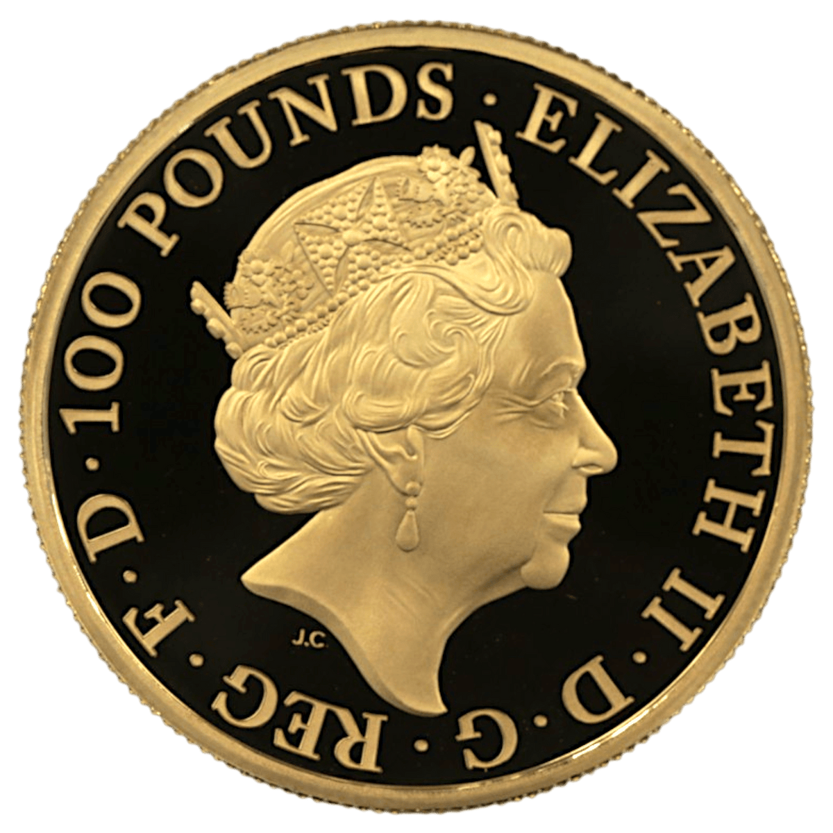 イギリス 100ポンド金貨 2018年 ロンドン鋳 干支 犬 - NJ BUYER'S MARKETPLACE