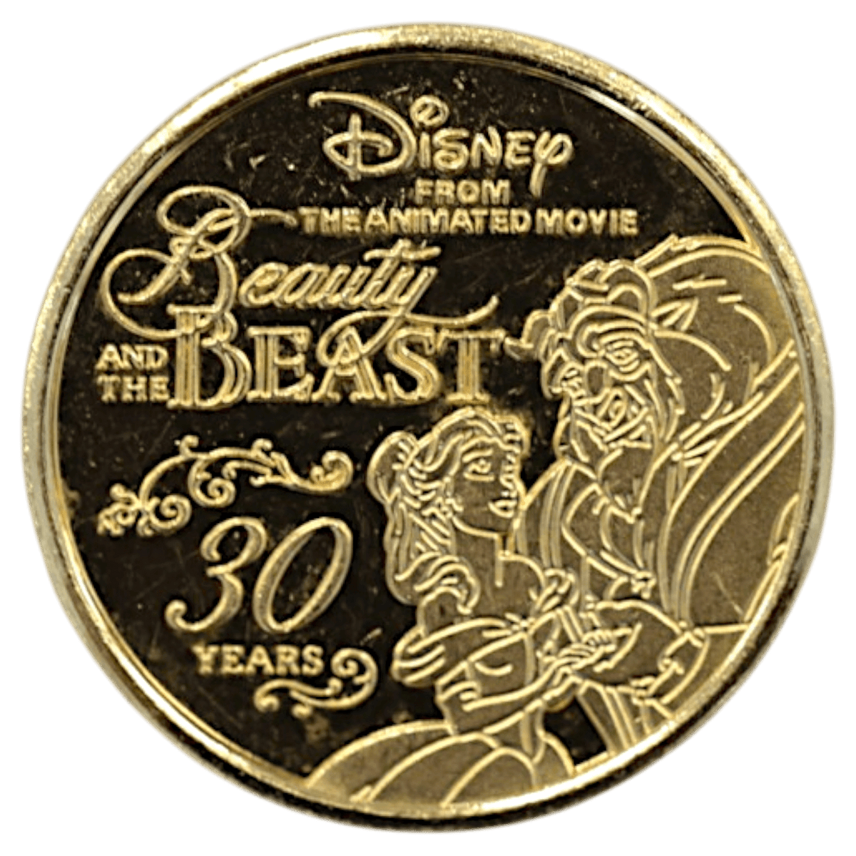 ディズニー 1/20オンス金メダル 美女と野獣 公開30周年記念 - NJ BUYER'S MARKETPLACE