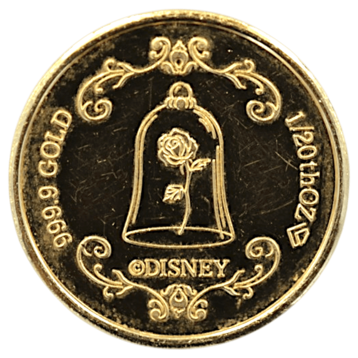 ディズニー 1/20オンス金メダル 美女と野獣 公開30周年記念 - NJ BUYER'S MARKETPLACE